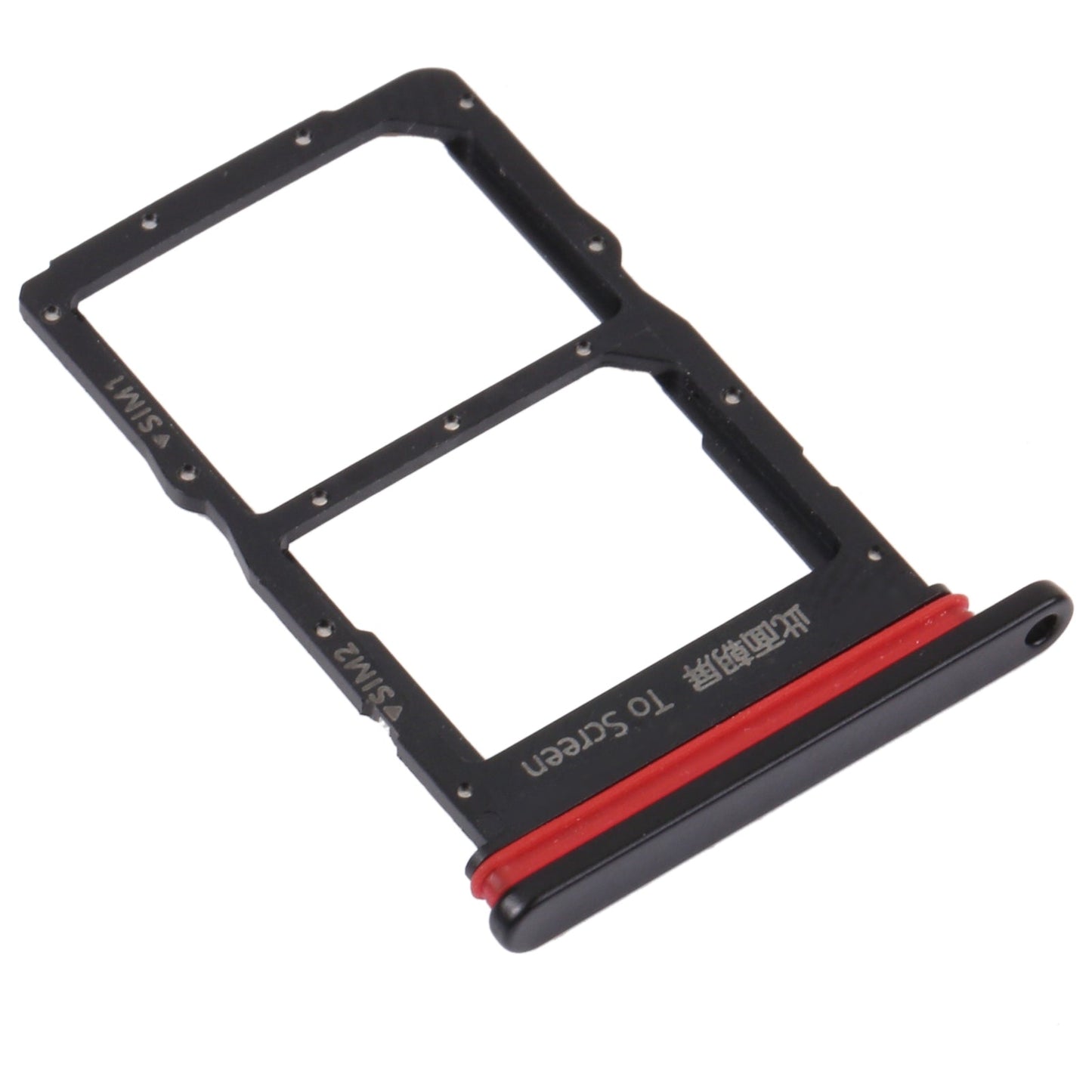 SIM Card Tray + SIM Card Tray for Huawei Nova 8 5G (Black)