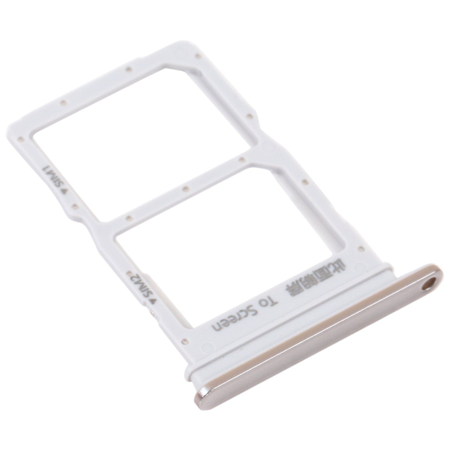 SIM Card Tray + SIM Card Tray for Huawei Nova 8 5G (Silver)