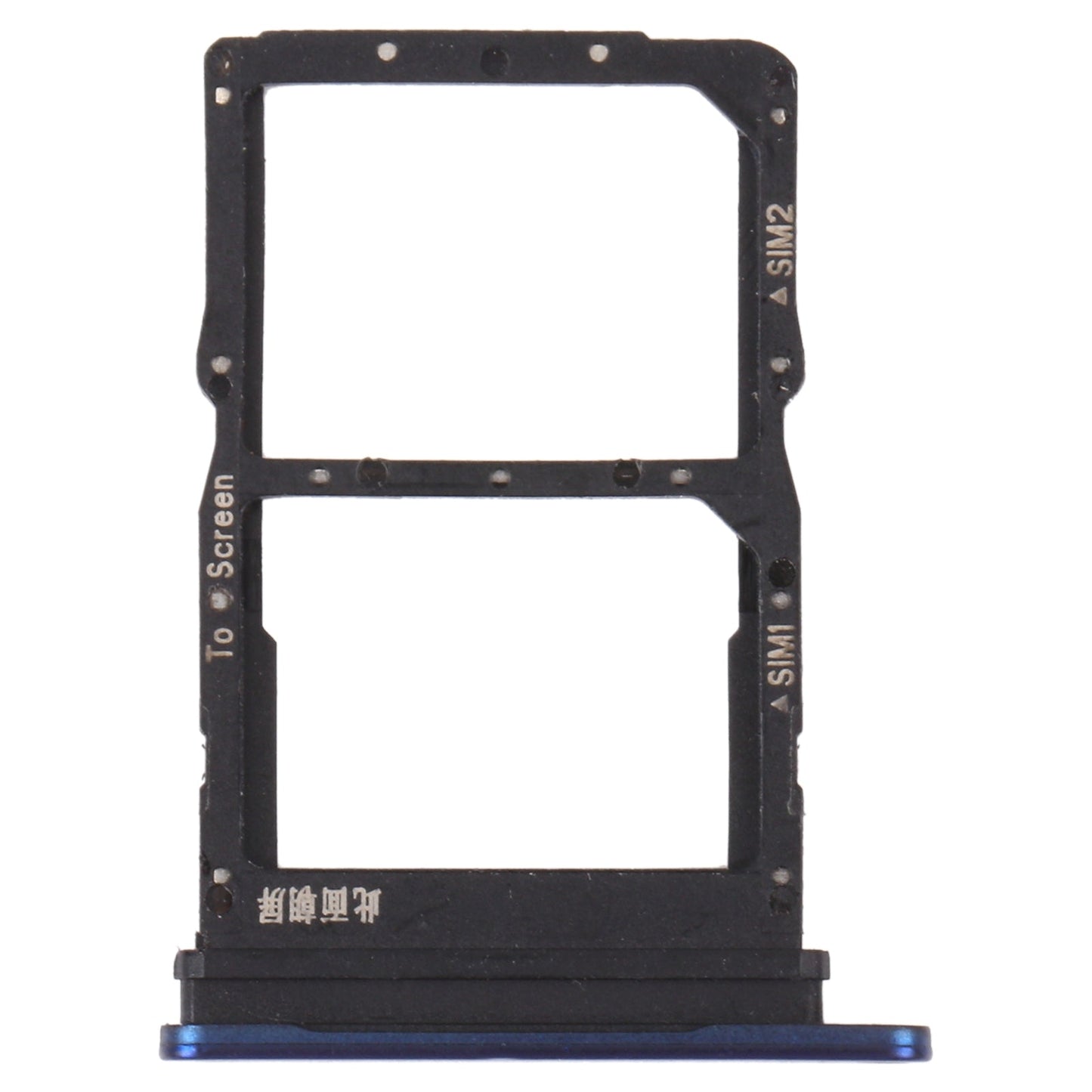 SIM Card Tray + SIM Card Tray for Huawei Nova 8 SE (Blue)