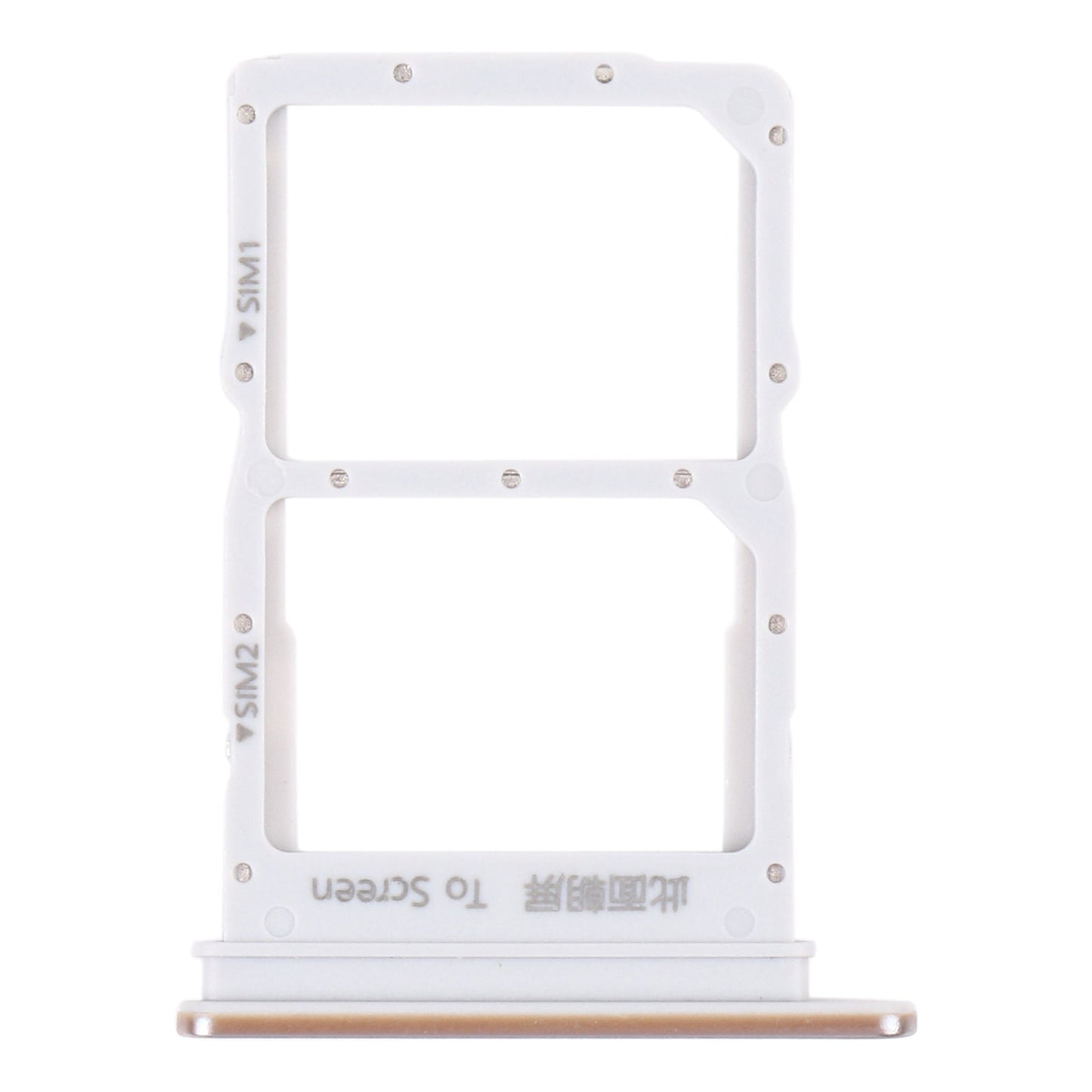 SIM Card Tray + SIM Card Tray for Huawei Nova 8 SE (Silver)