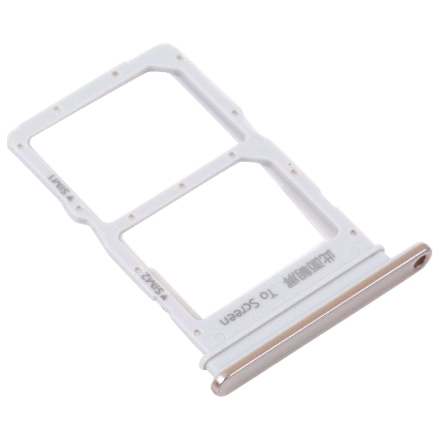 SIM Card Tray + SIM Card Tray for Huawei Nova 8 SE (Silver)