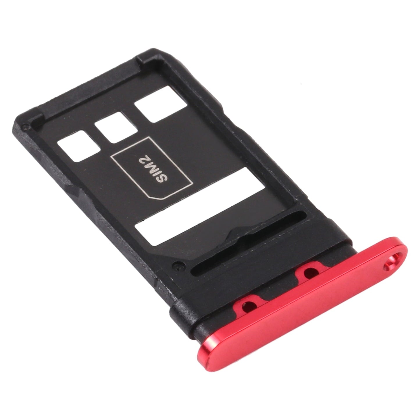SIM Card Tray + SIM Card Tray for Huawei Nova 7 Pro 5G (Red)