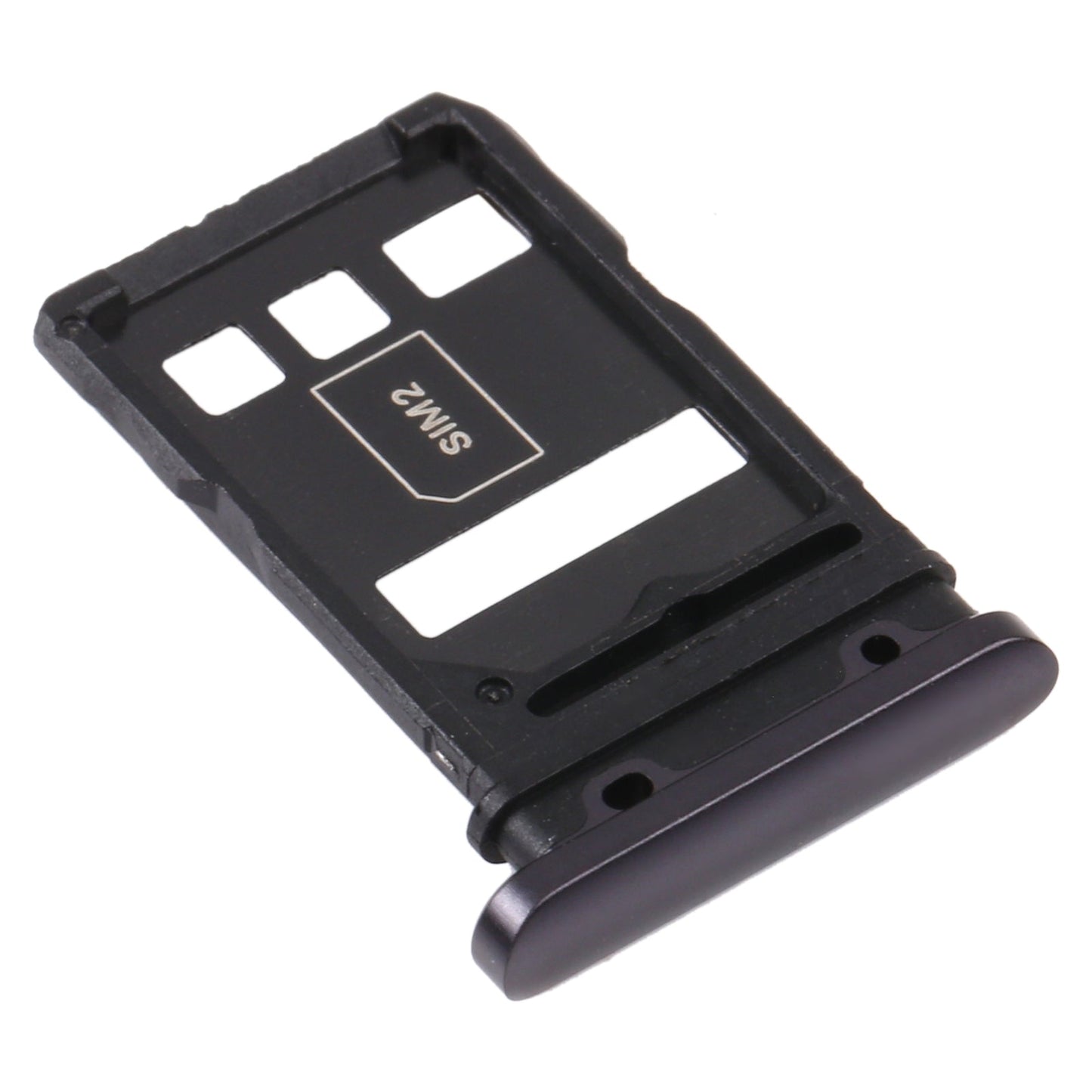 SIM Card Tray + SIM Card Tray for Huawei Nova 7 5G (Black)