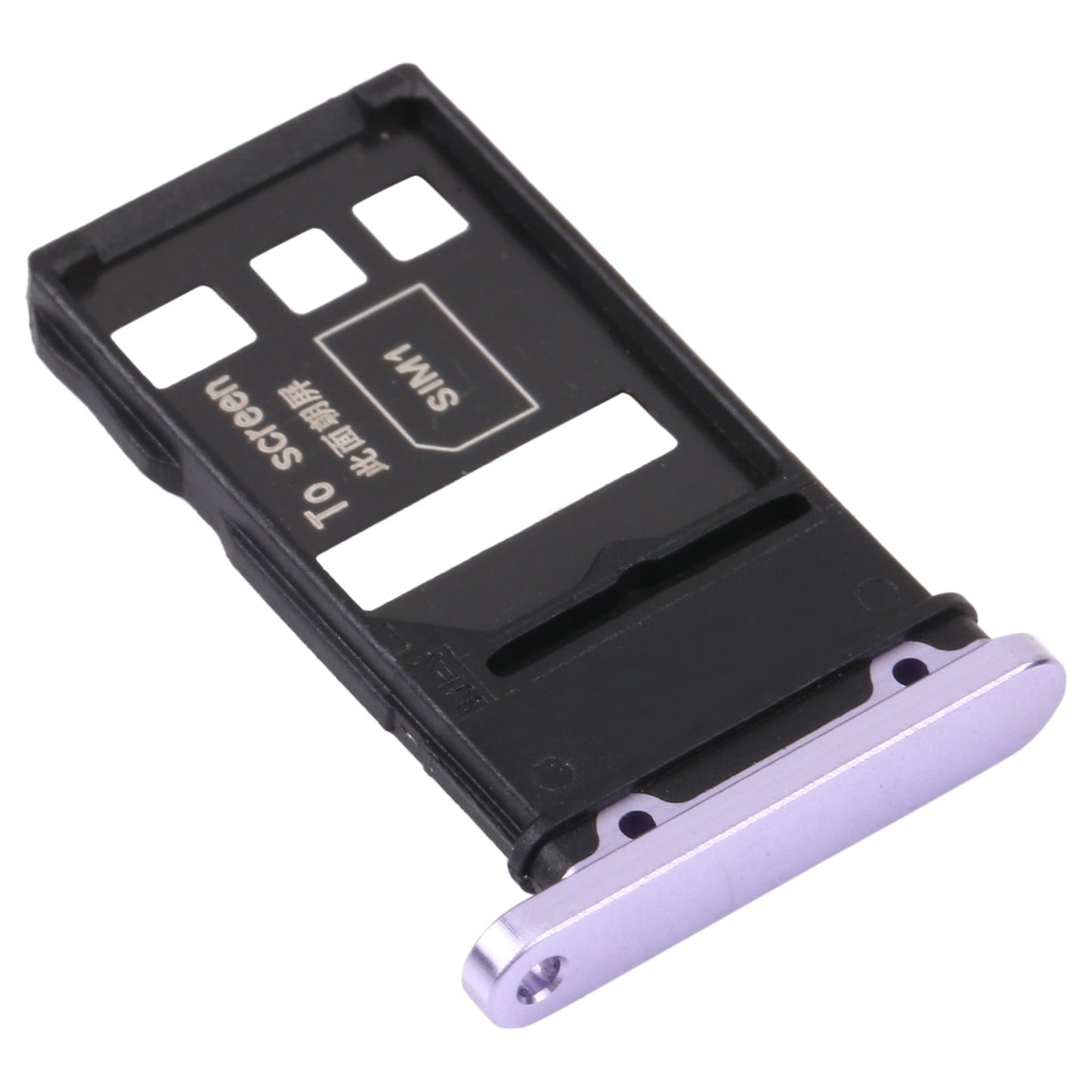 SIM Card Tray + SIM Card Tray for Honor 30 Pro (Purple)