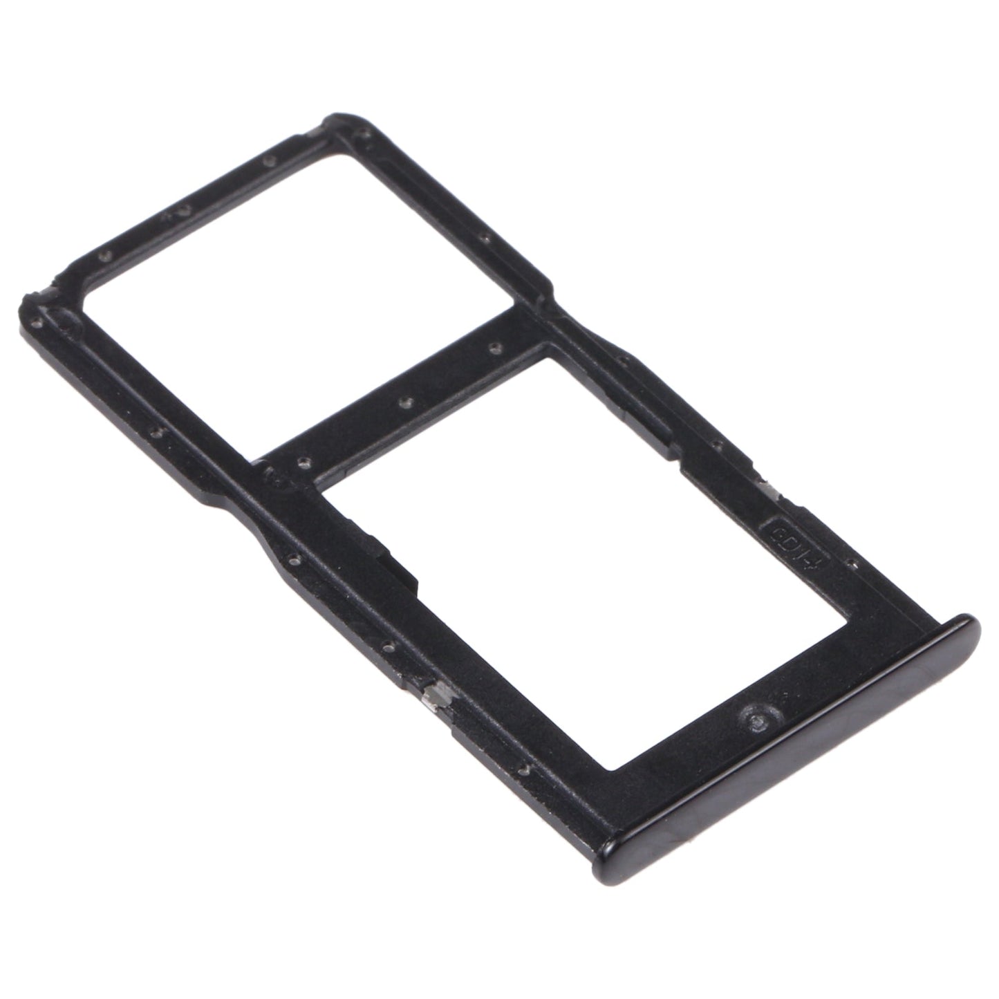 SIM Card Tray + SIM Card Tray / Micro SD Card Tray for Huawei Nova 4e(Black)