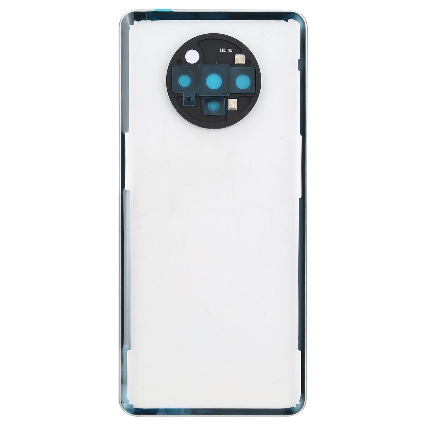 For OnePlus 7T Battery Back Cover With Camera Lens (Transparent)