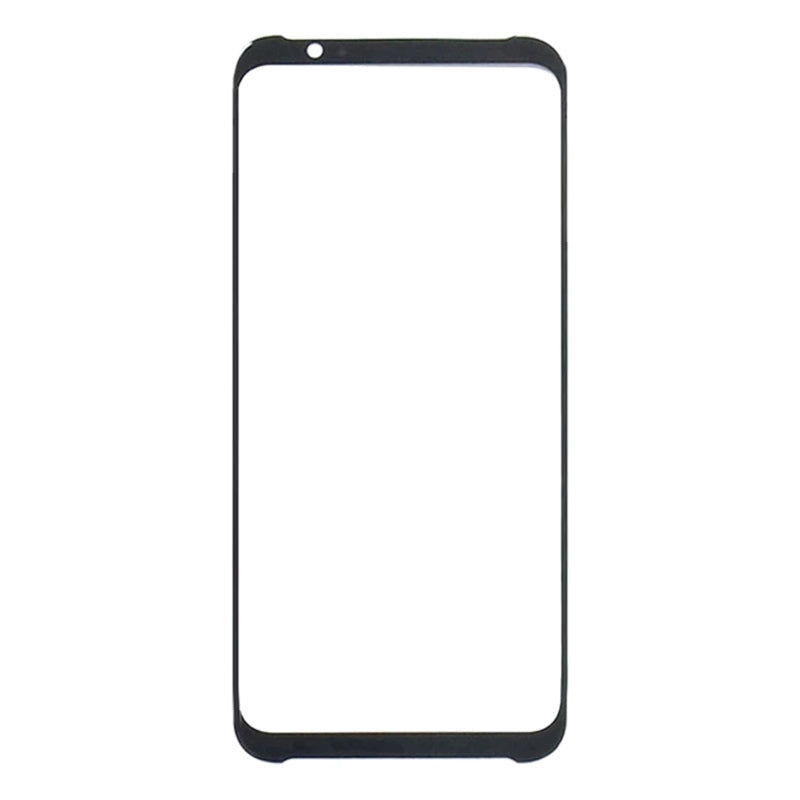 Front Screen Outer Glass Lens for ZTE Nubia Red Magic 3 / Red Magic 3S NX629J(Black)