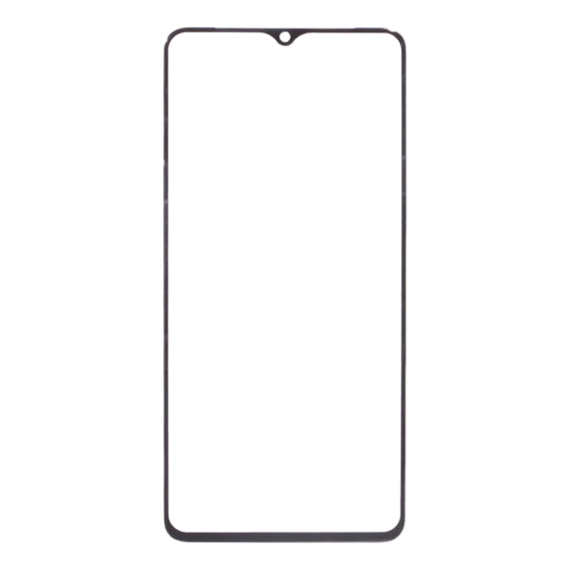 For OnePlus 7T Front Screen Outer Glass Lens (Black)