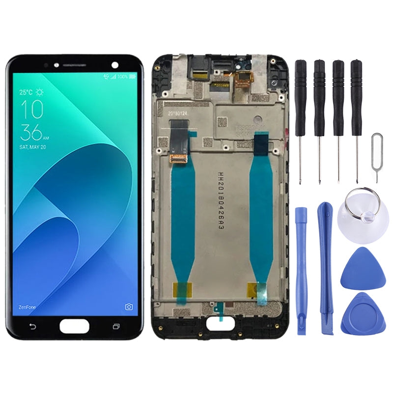 OEM LCD Screen for Asus Zenfone 4 Selfie ZD553KL X00LD Digitizer Full Assembly with Frame?Black)