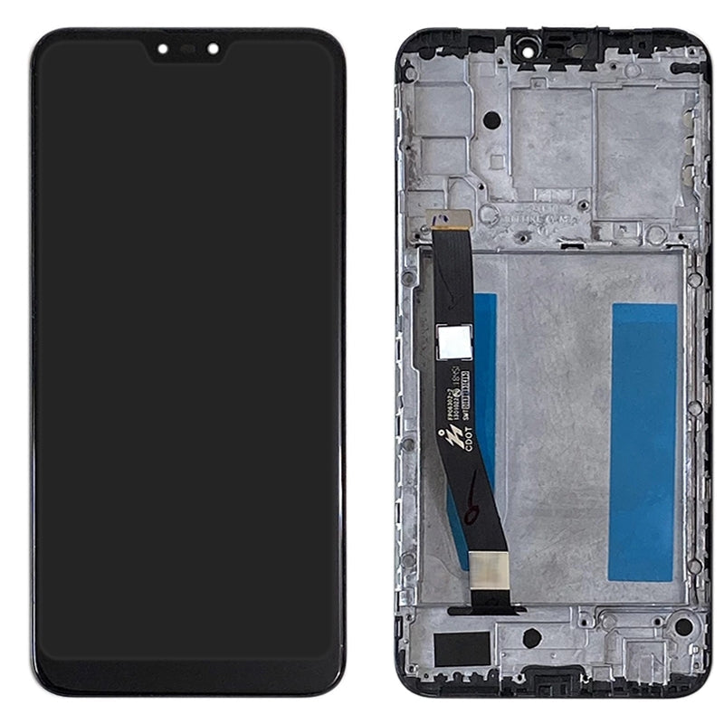 OEM LCD Screen for Asus Zenfone Max Plus (M2) ZB634KL A001D Digitizer Full Assembly with Frame?Black)