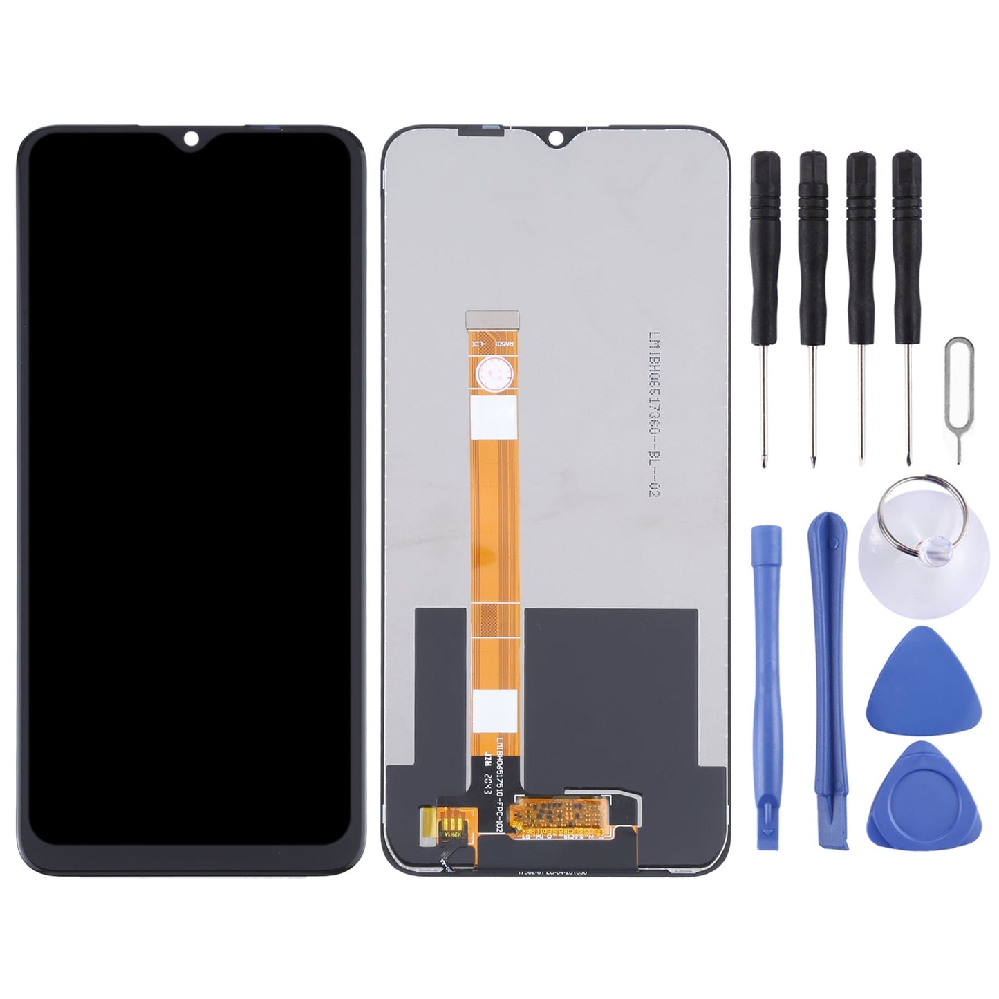 LCD Screen and Digitizer Full Assembly for OPPO Realme V11 5G / A55 5G / A56 5G / A55s 5G / Realme V11s 5G
