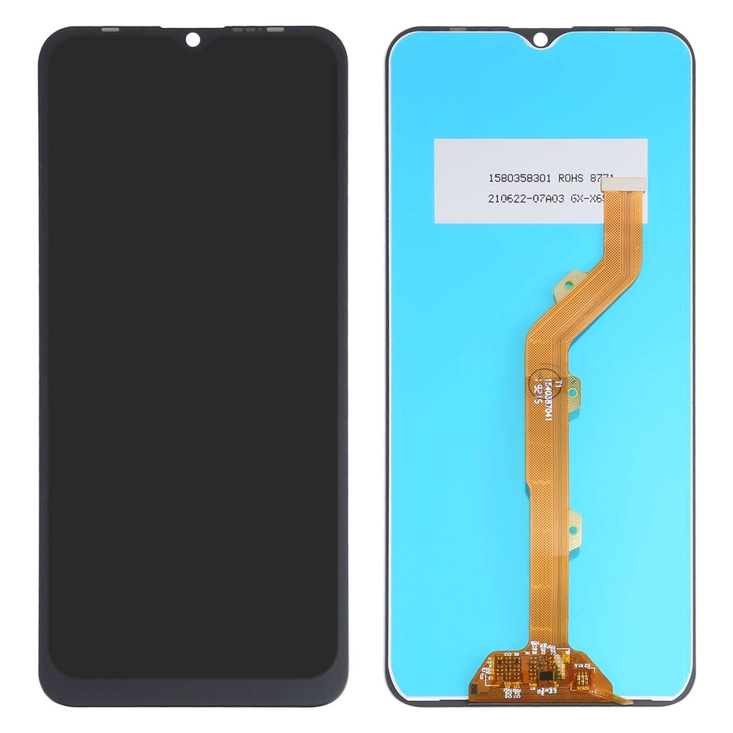 LCD Screen and Digitizer Full Assembly for Infinix Hot 8 Lite X650