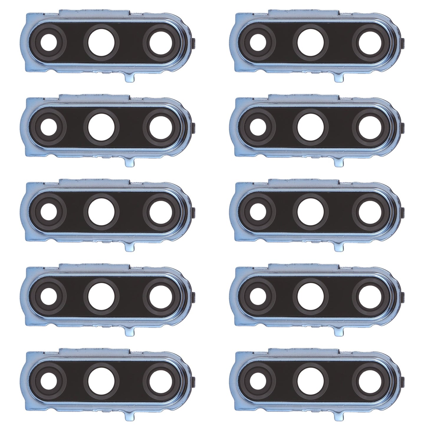 For Huawei Enjoy 10 Plus 10pcs Camera Lens Cover (Blue)