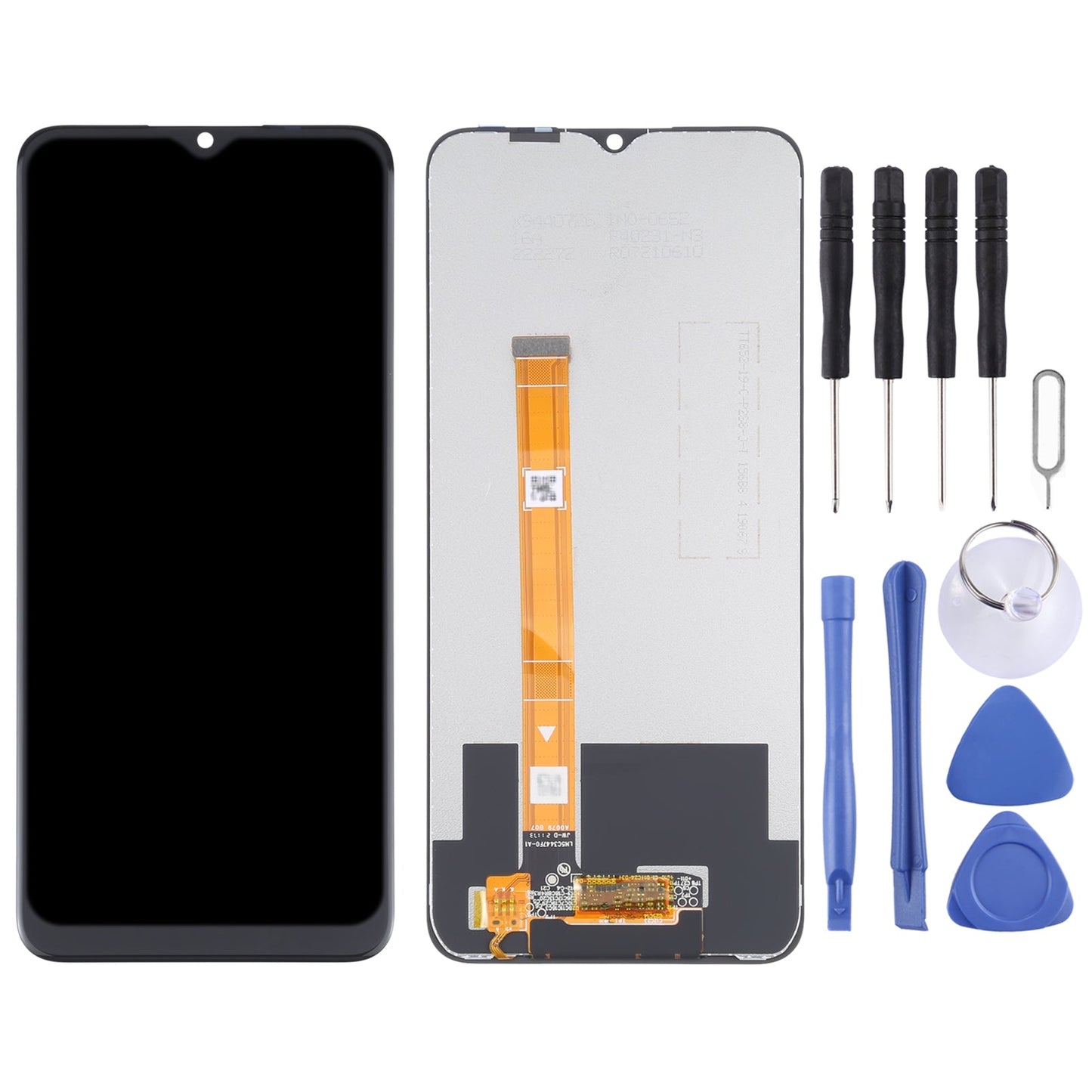 LCD Screen and Digitizer Full Assembly for OPPO Realme Narzo 30A RMX3171