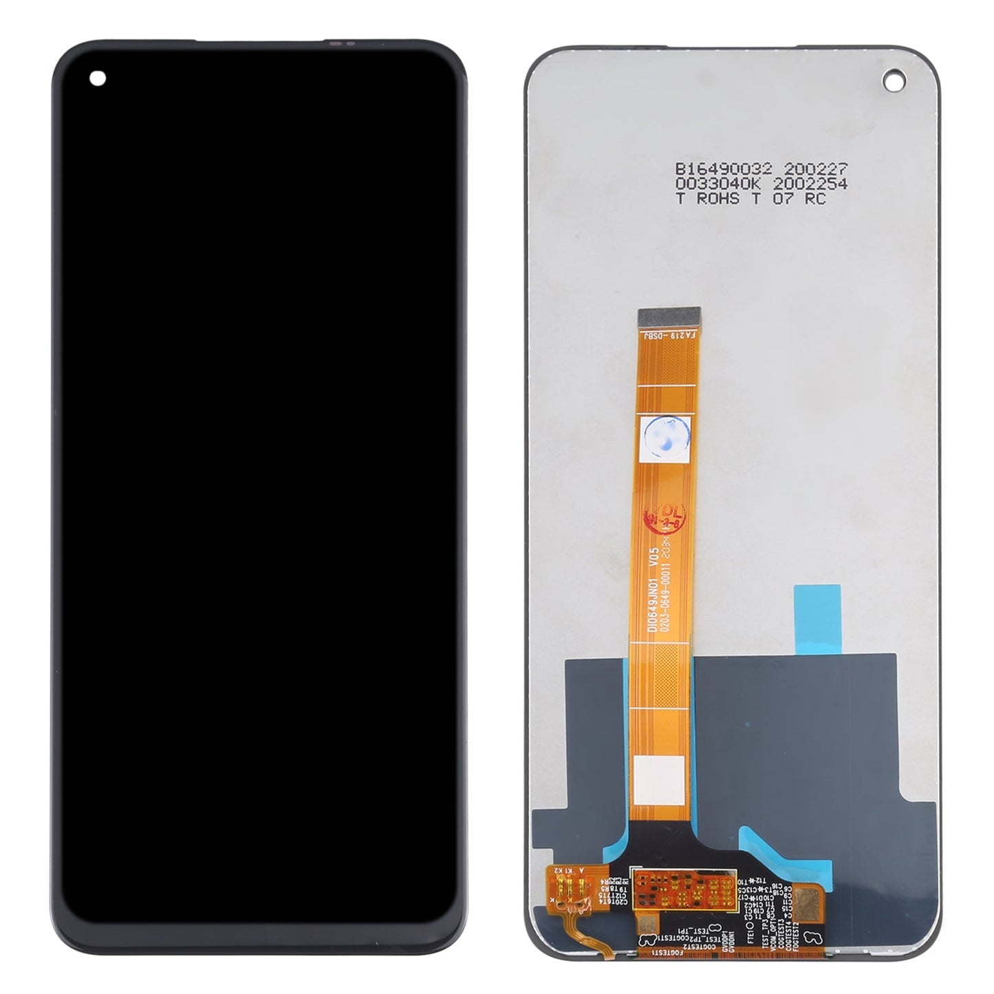 LCD Screen and Digitizer Full Assembly for OPPO A74 5G / A54 5G CPH2195 / A93 5G PCGM00, PEHM00