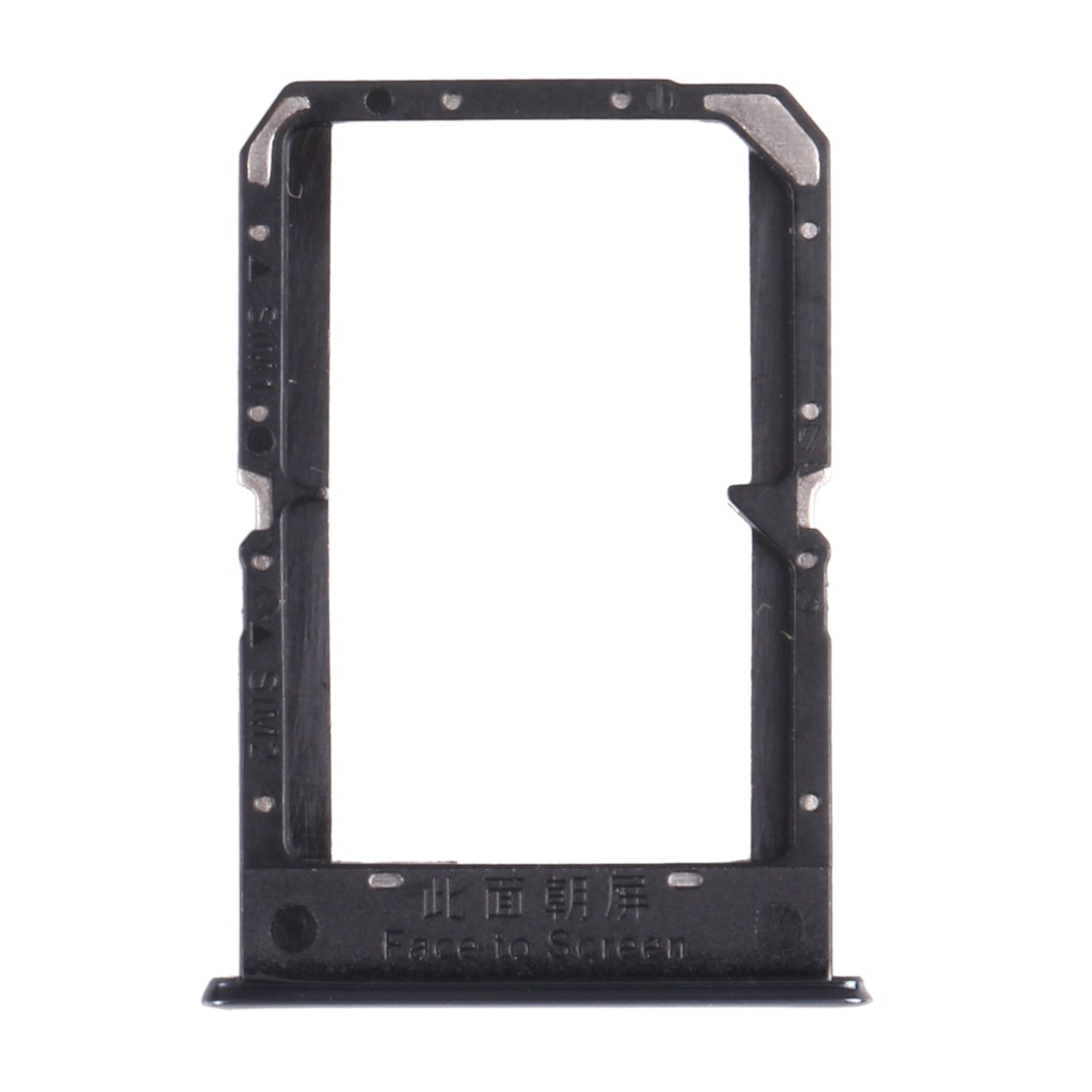 For OPPO Realme GT / Realme GT Neo / Realme X7 Max 5G SIM Card Tray + SIM Card Tray (Silver)