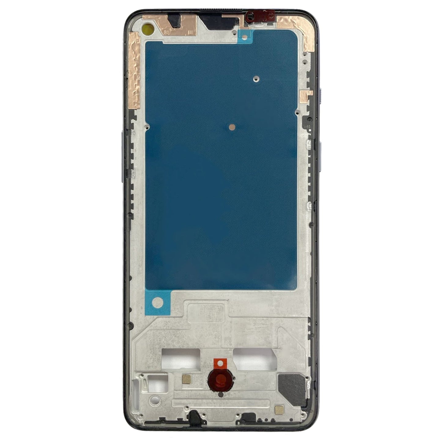 For OnePlus Nord 2 5G DN2101 DN2103 Middle Frame Bezel Plate (Blue)