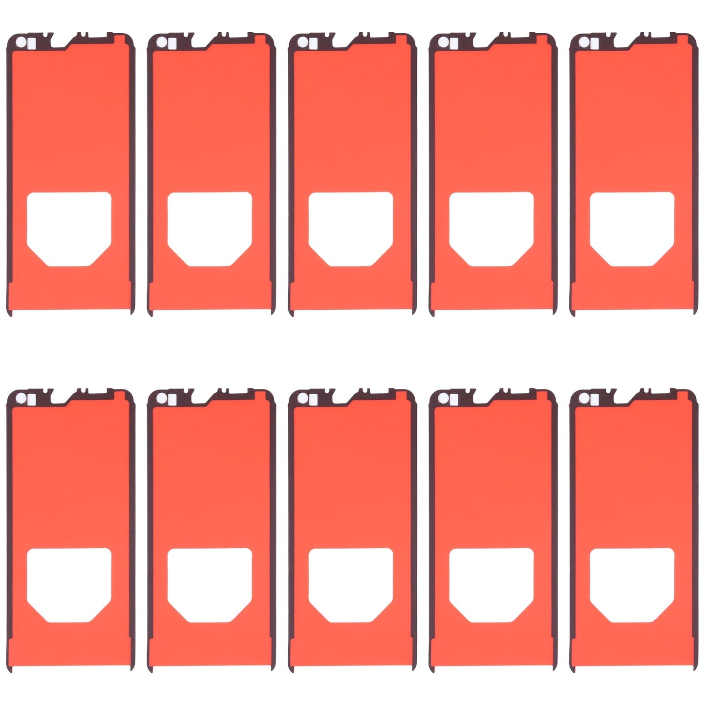 For OPPO Find X2 10pcs Front Housing Adhesive