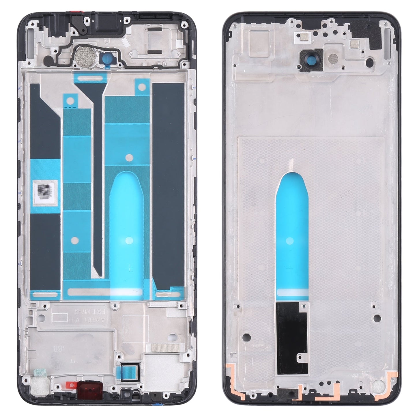 For OPPO Realme 8 4G / Realme 8 Pro RMX3085 RMX3081 Front Housing LCD Frame Bezel Plate