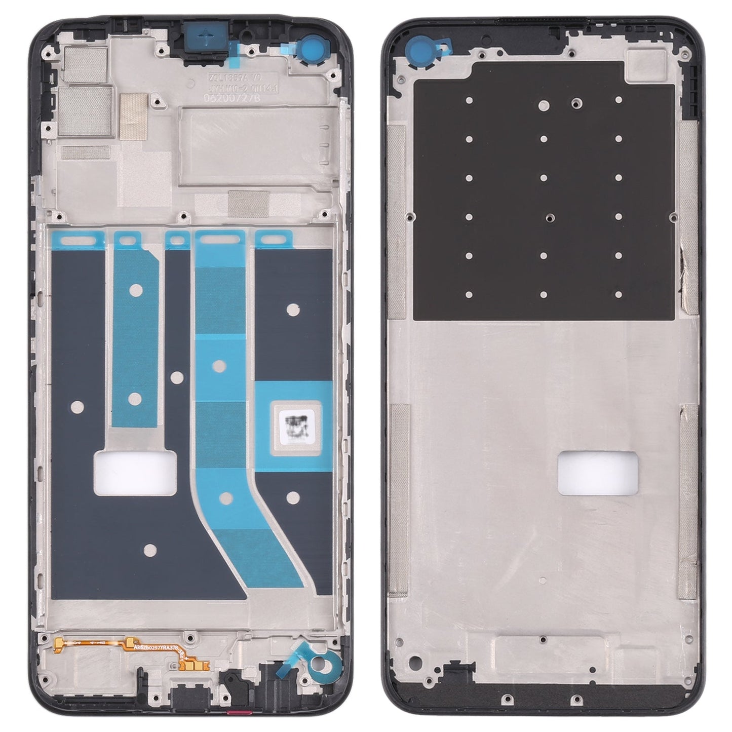 For OPPO Realme 7i / Realme C17 RMX2103 RMX2101 Front Housing LCD Frame Bezel Plate
