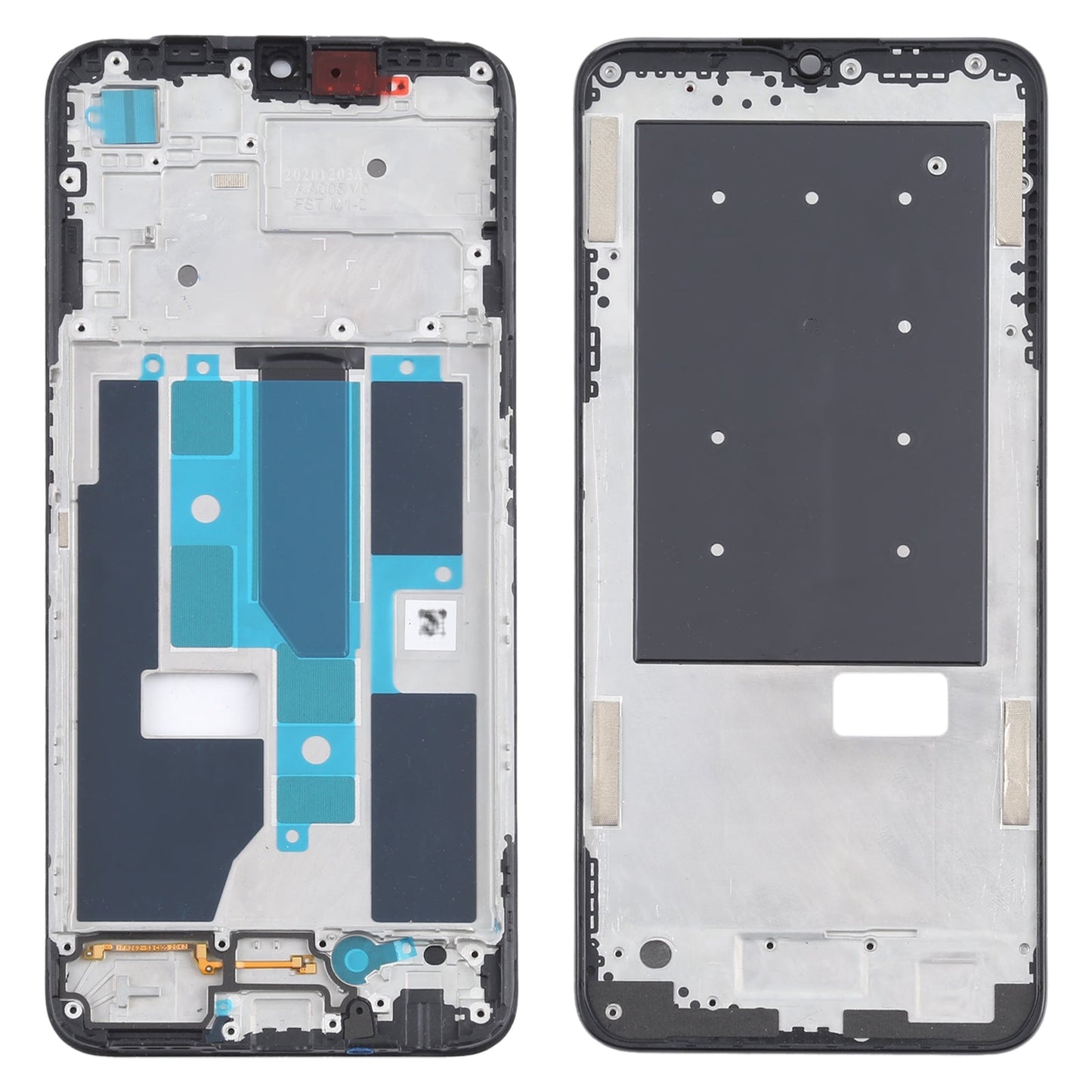 For OPPO Realme V11 5G Front Housing LCD Frame Bezel Plate