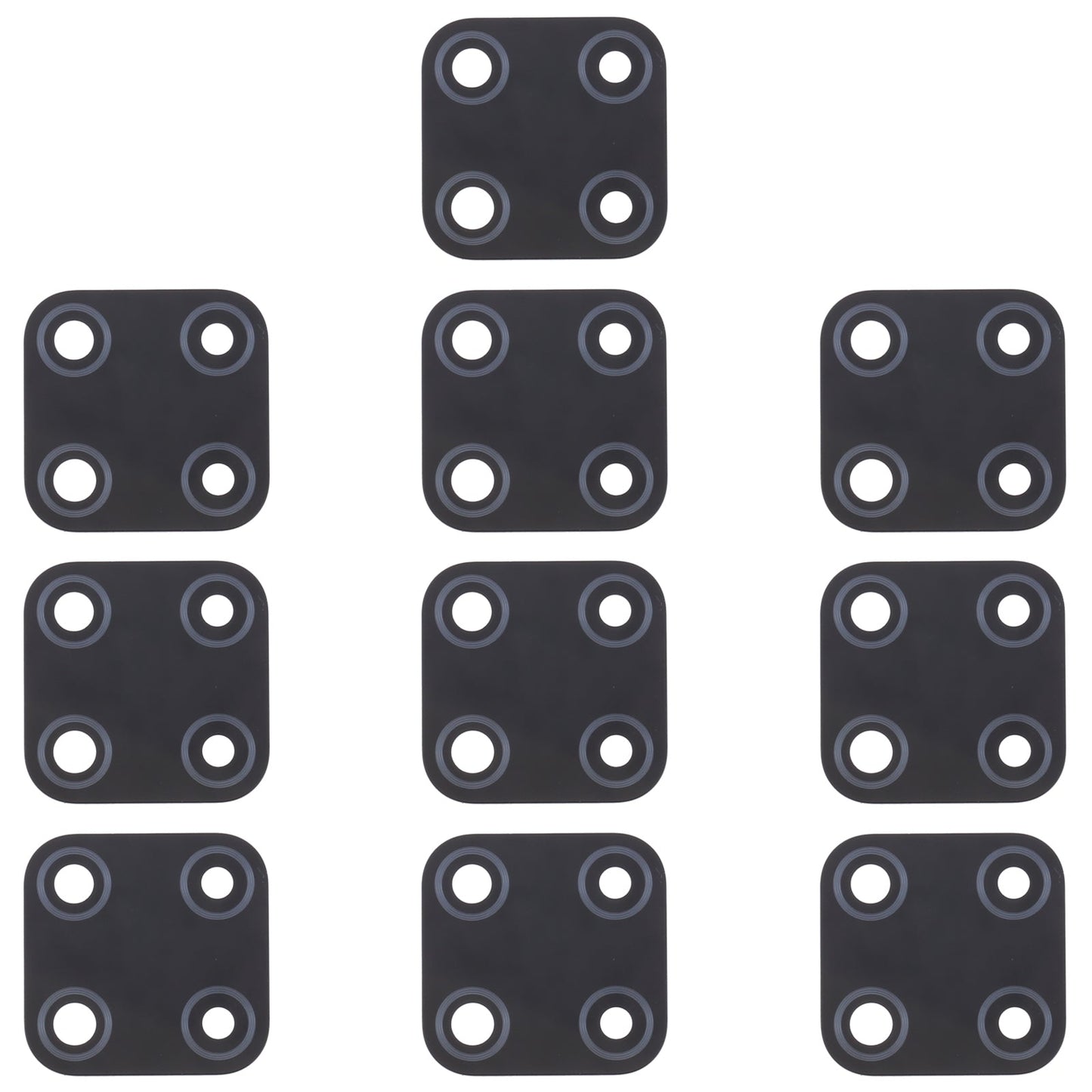 For OPPO Realme C12 RMX2189 10pcs Back Camera Lens