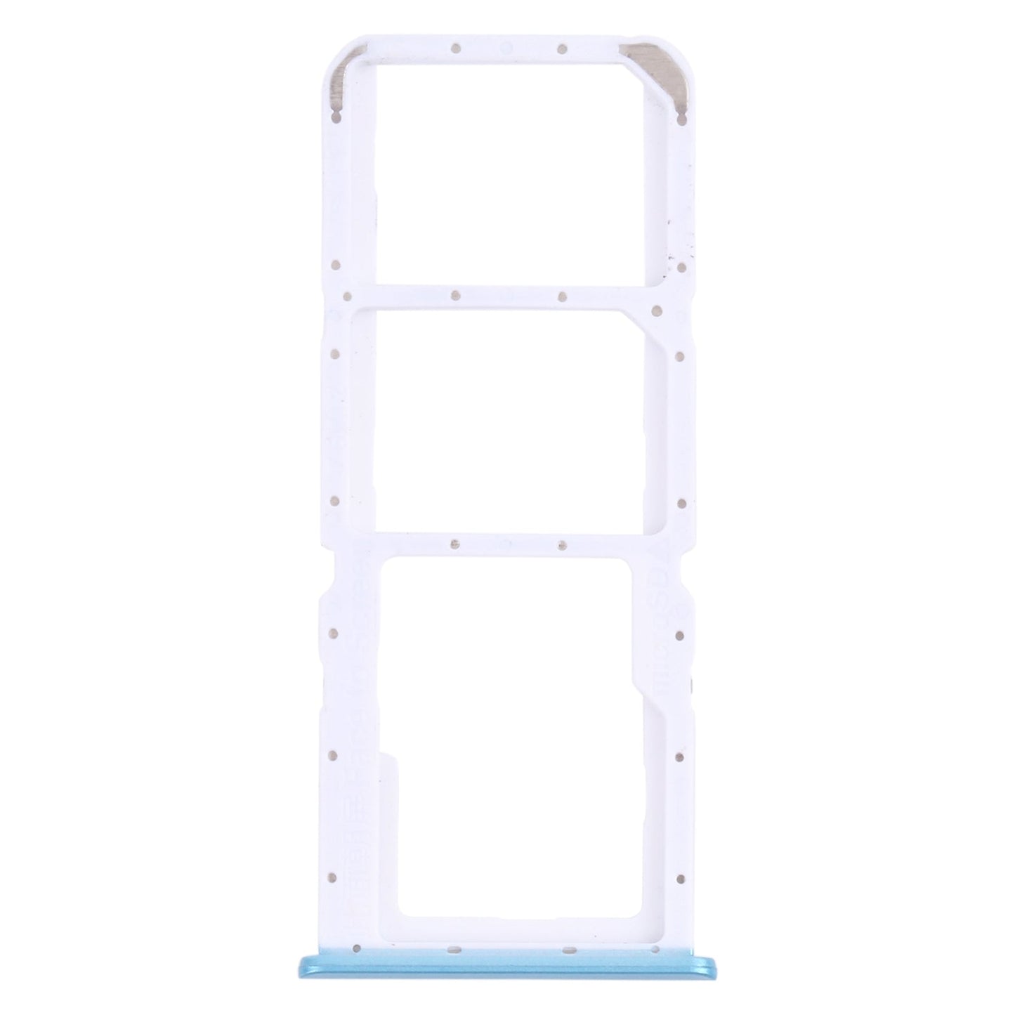 For OPPO Realme 7i RMX2103 SIM Card Tray + SIM Card Tray + Micro SD Card Tray (Blue)