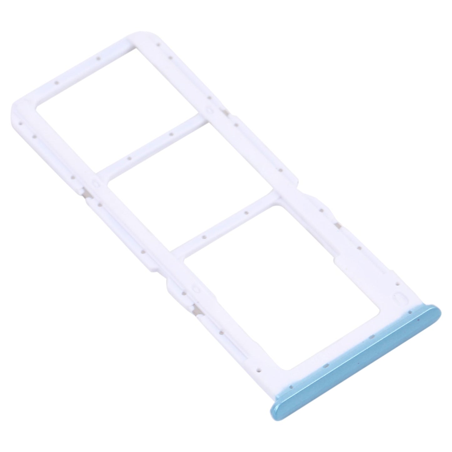 For OPPO Realme 7i RMX2103 SIM Card Tray + SIM Card Tray + Micro SD Card Tray (Blue)