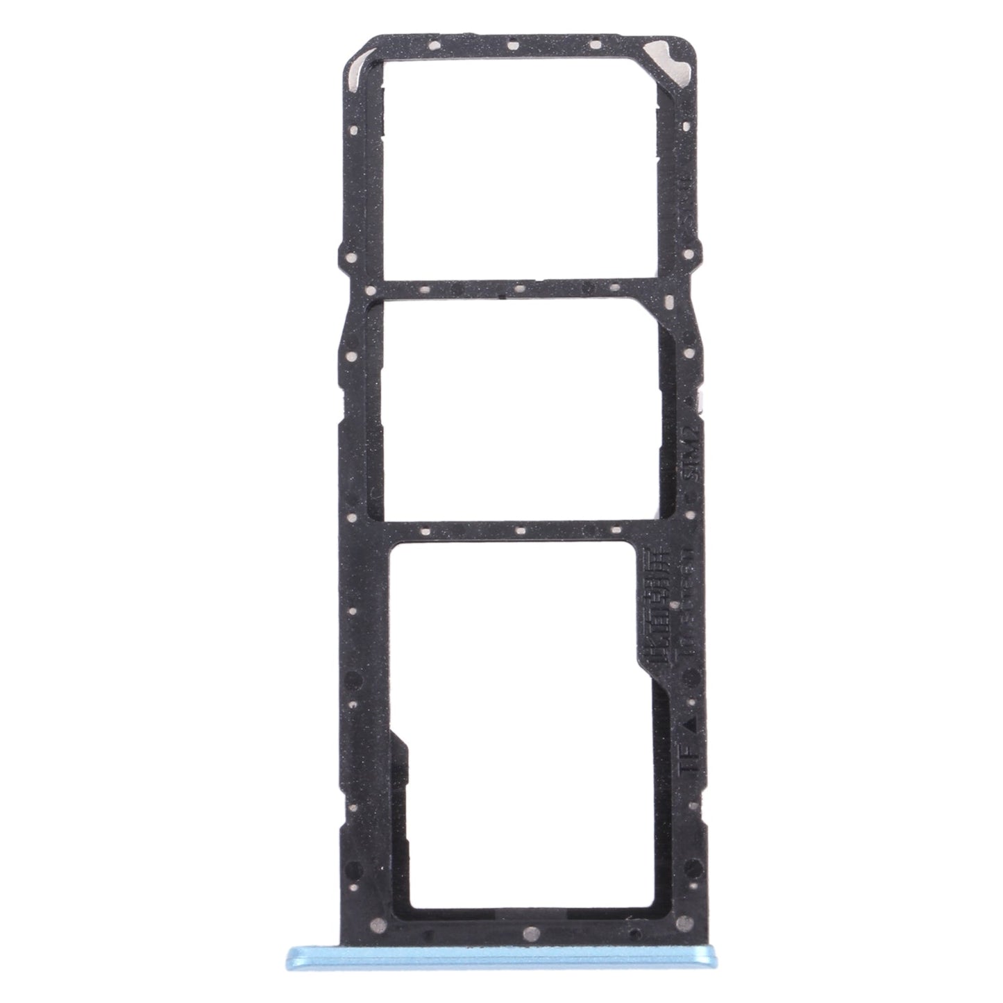 For OPPO Realme C20 / Realme C20A RMX3063, RMX3061 SIM Card Tray + SIM Card Tray + Micro SD Card Tray (Blue)
