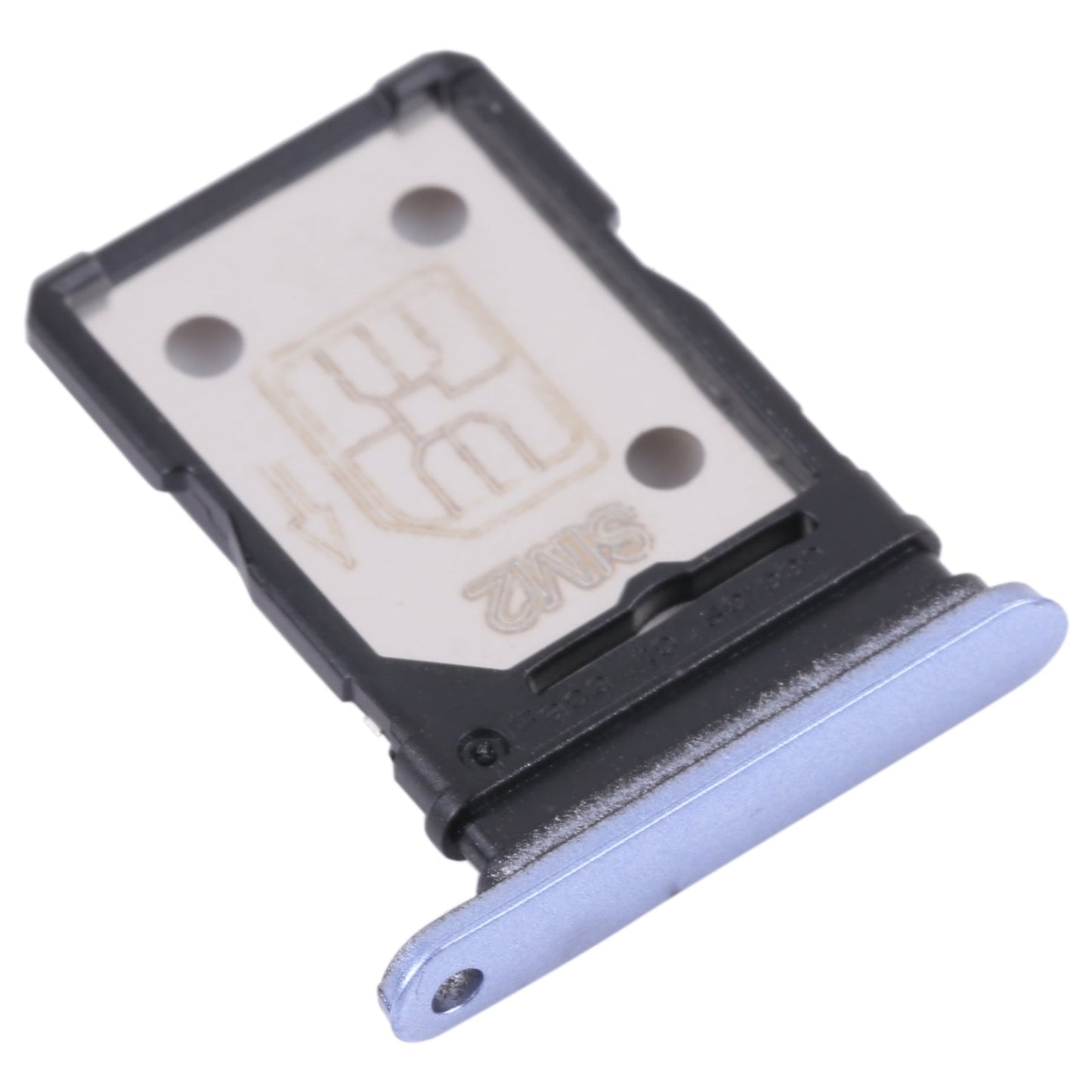 For OPPO Realme V15 5G SIM Card Tray + SIM Card Tray (Silver)