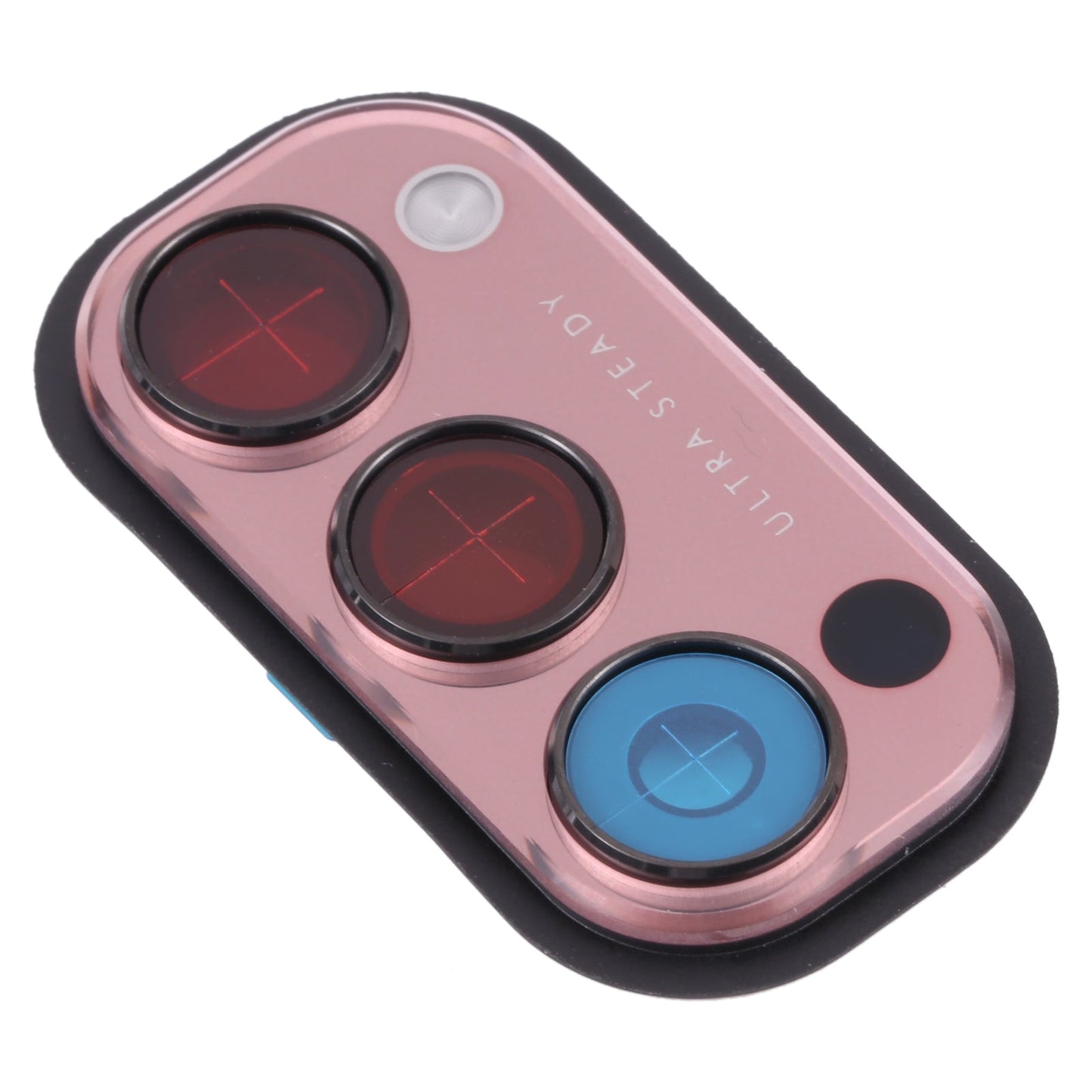 For OPPO Reno4 5G PDPM00, PDPT00, CPH2091 Camera Lens Cover (Red)