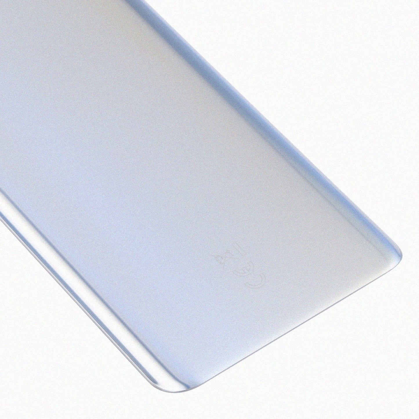 Glass Battery Back Cover with Adhesive for Asus Zenfone 8 ZS590KS(Frosted Silver)