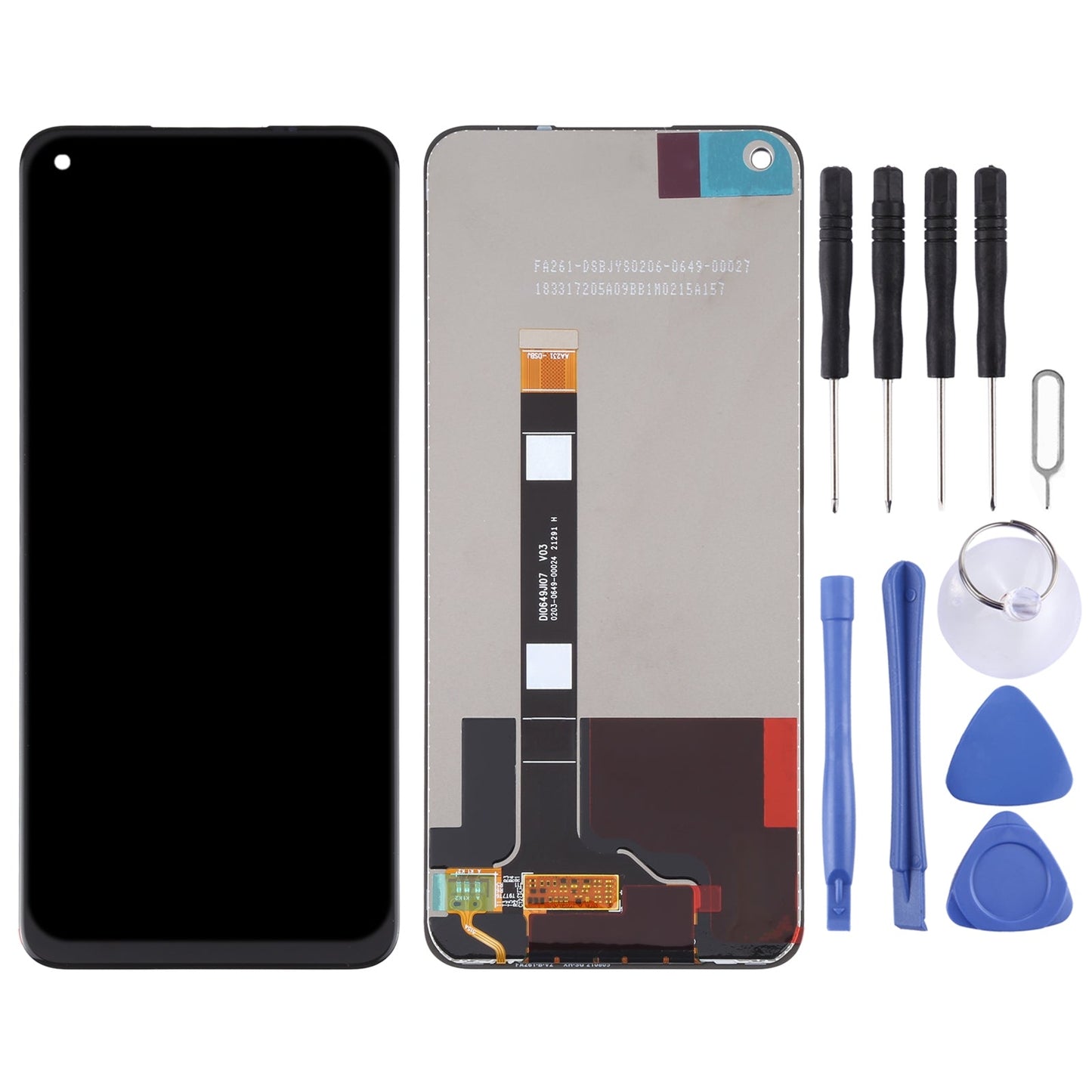 Original LCD Screen and Digitizer Full Assembly for OPPO Realme V13 5G