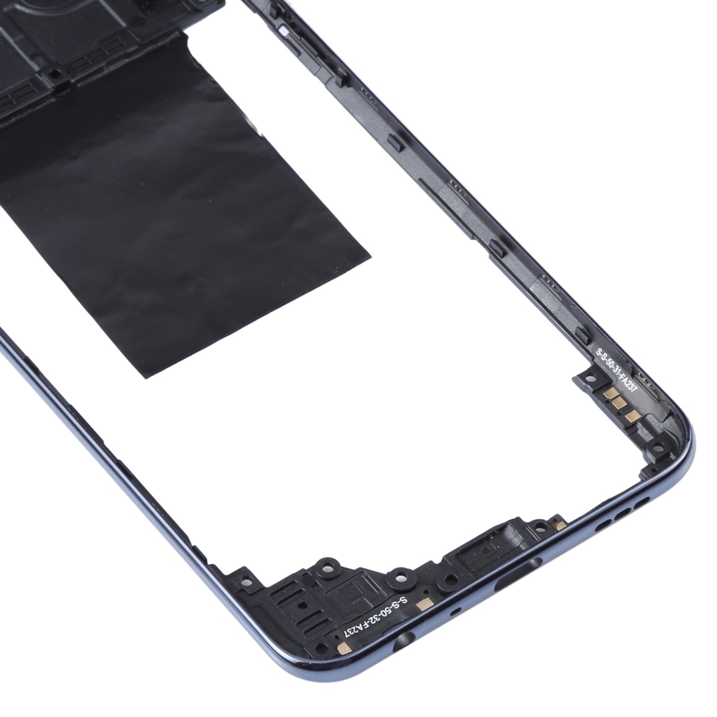 For OPPO Reno4 SE/A93 4G/OPPO Reno4 F/Reno4 Lite/F17 Pro PEAT00, PEAM00 Original Middle Frame Bezel Plate (Black)