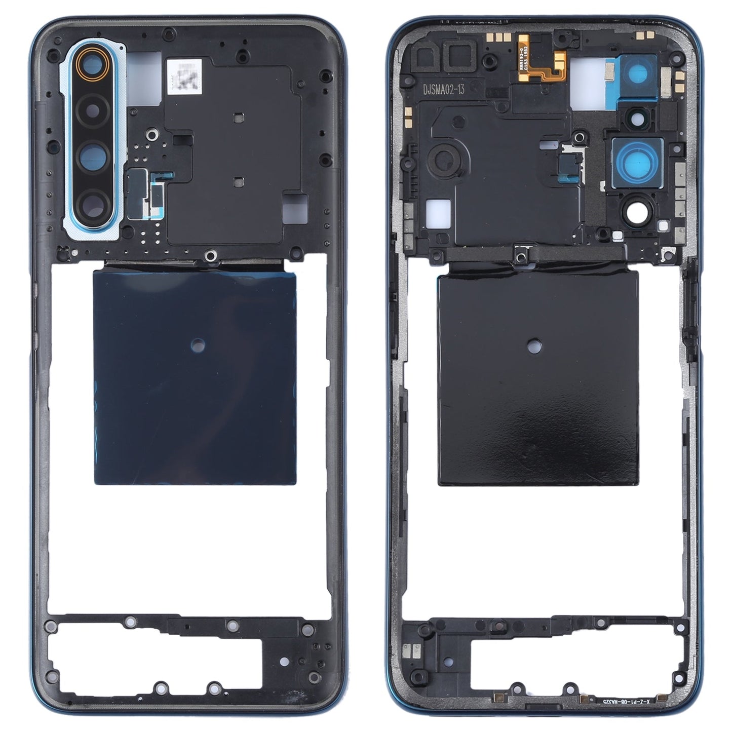 For Realme X3 / X3 SuperZoom RMX2142, RMX2081, RMX2085, RMX2083, RMX2086 Original Middle Frame Bezel Plate (Blue)