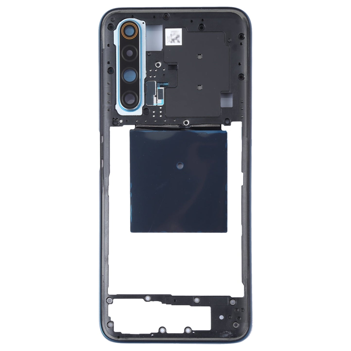 For Realme X3 / X3 SuperZoom RMX2142, RMX2081, RMX2085, RMX2083, RMX2086 Original Middle Frame Bezel Plate (Blue)