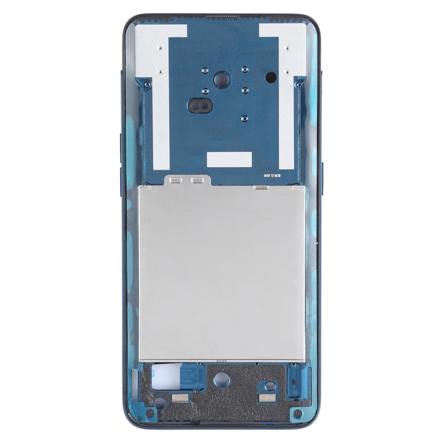 For OPPO Find X CPH1871, PAFM00 Original Middle Frame Bezel Plate (Blue)
