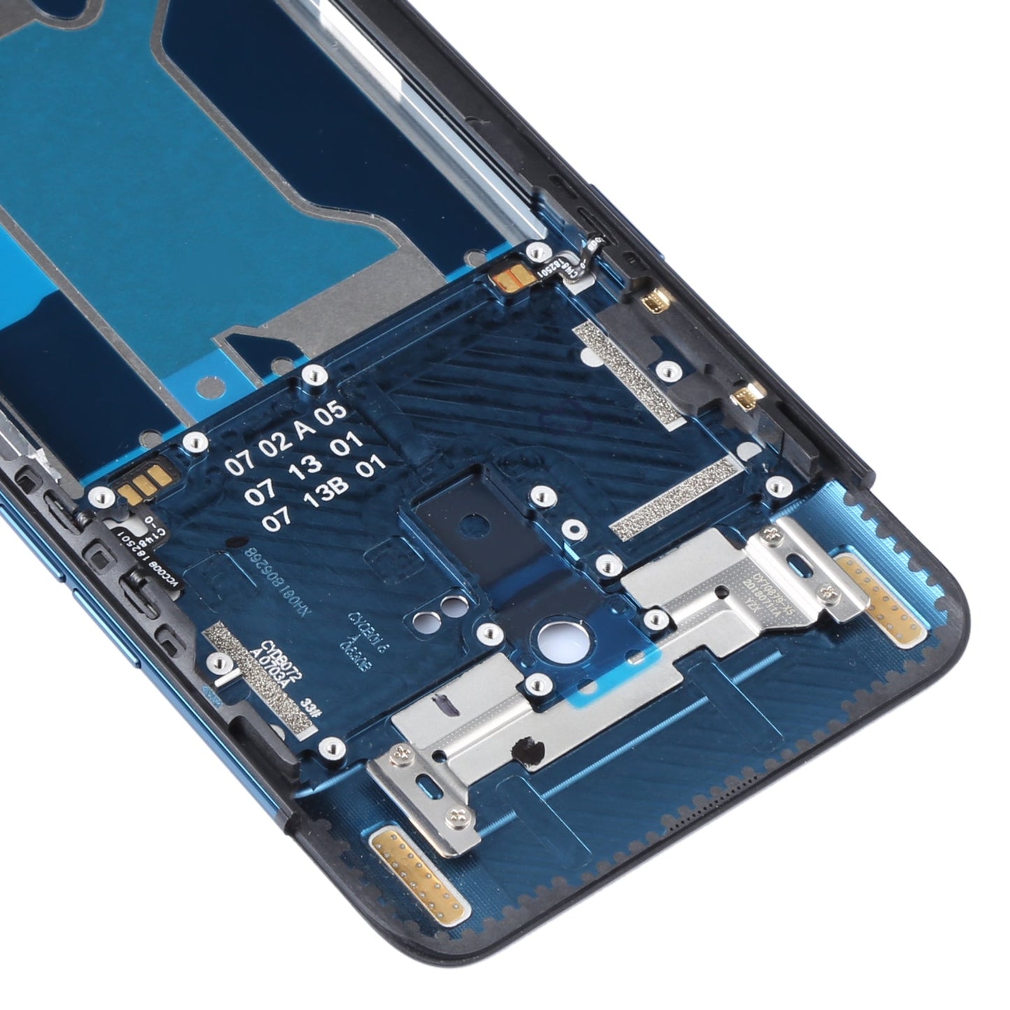 For OPPO Find X CPH1871, PAFM00 Original Middle Frame Bezel Plate (Blue)