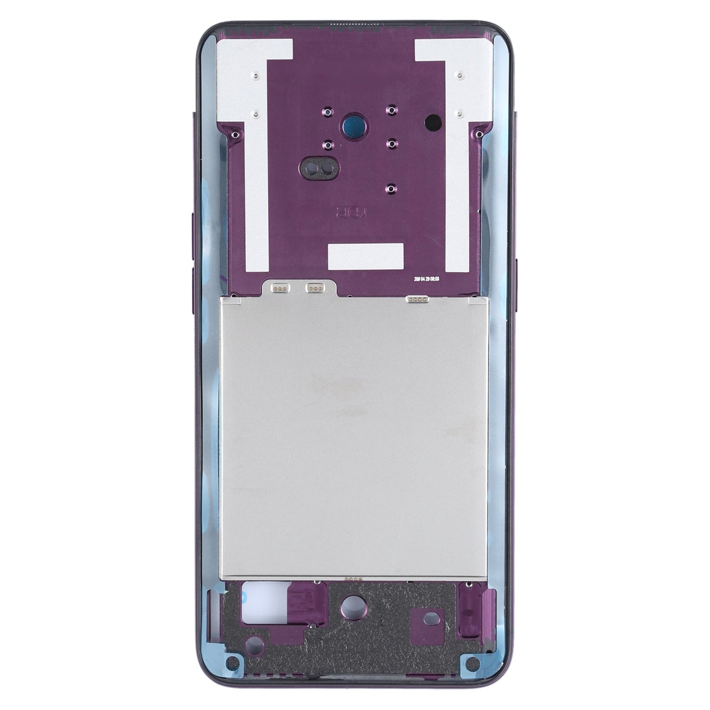 For OPPO Find X CPH1871, PAFM00 Original Middle Frame Bezel Plate (Red)