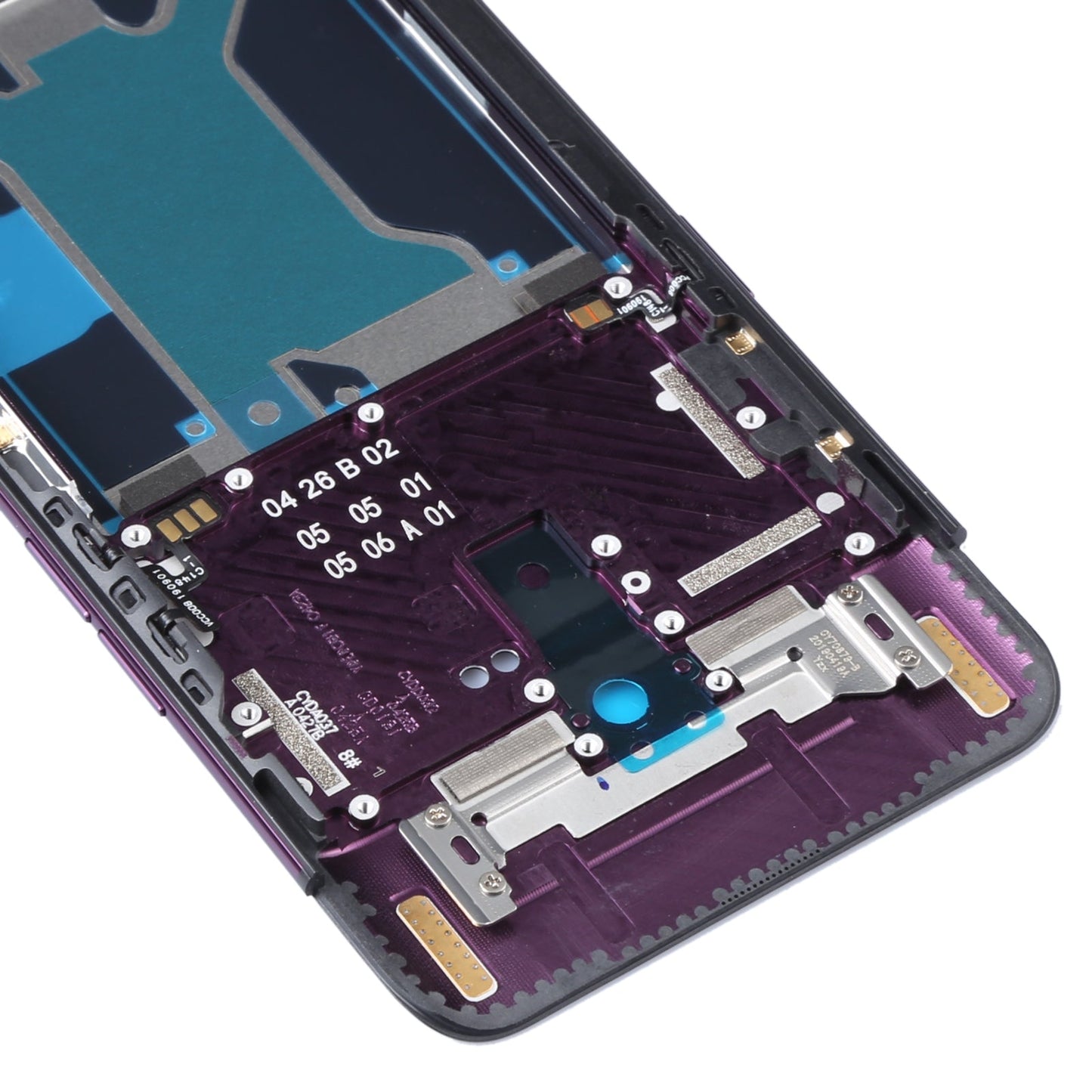 For OPPO Find X CPH1871, PAFM00 Original Middle Frame Bezel Plate (Red)