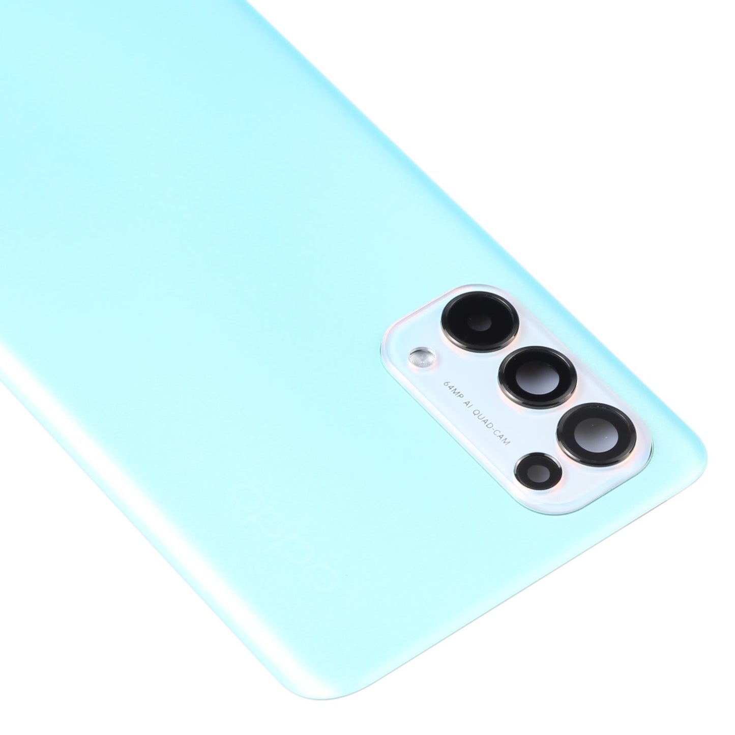 For OPPO Reno5 K PEGM10 Original Battery Back Cover (Green)