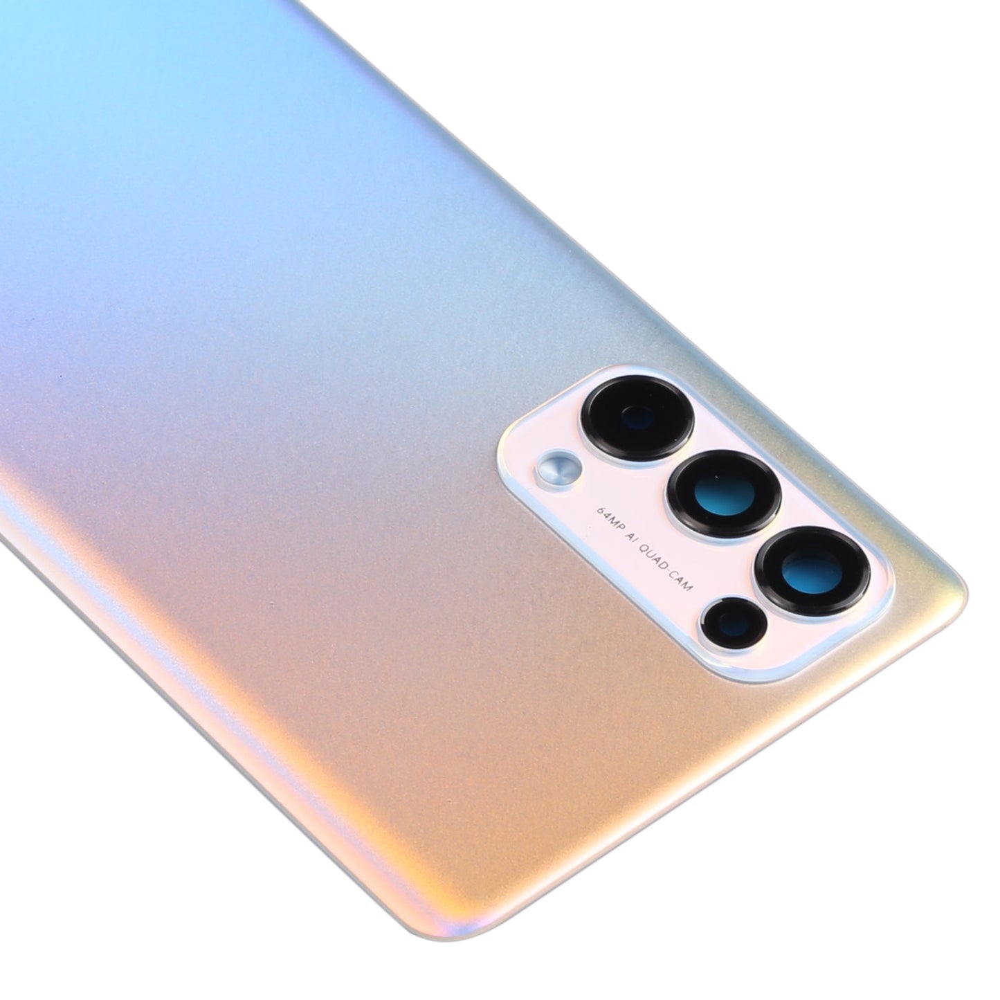 For OPPO Reno5 Pro 5G PDSM00, PDST00, CPH2201 Original Battery Back Cover (Orange)