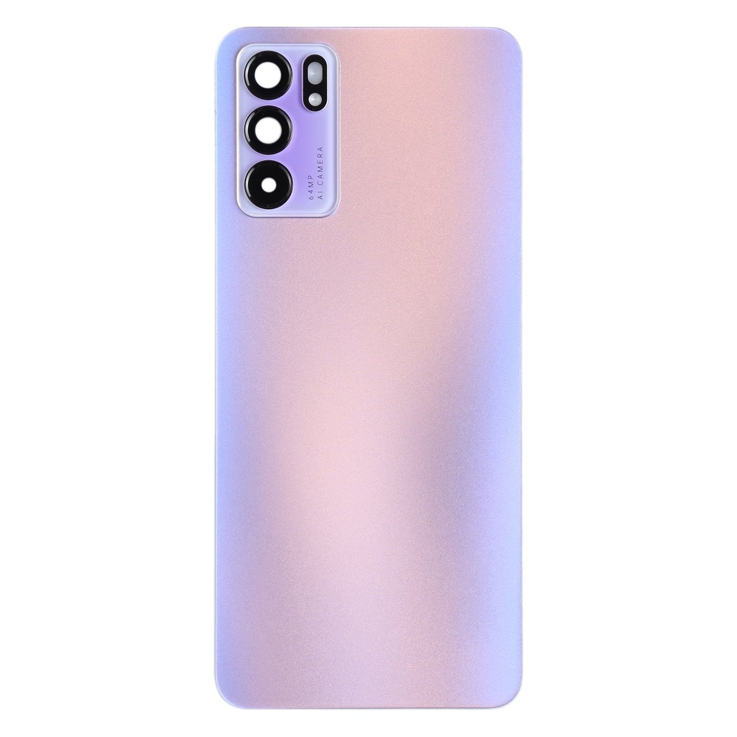 For OPPO Reno6 5G PEQM00, CPH2251 Original Battery Back Cover (Purple)