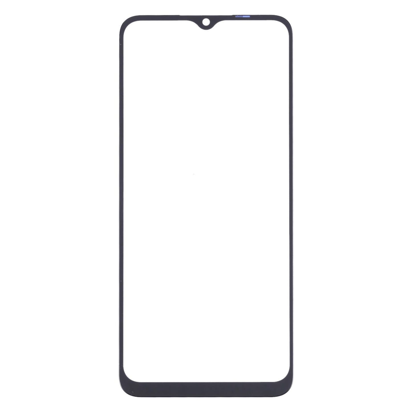 For Realme C11 / C12 / C15 RMX2185, RMX2189, RMX2180 5 PCS Front Screen Outer Glass Lens