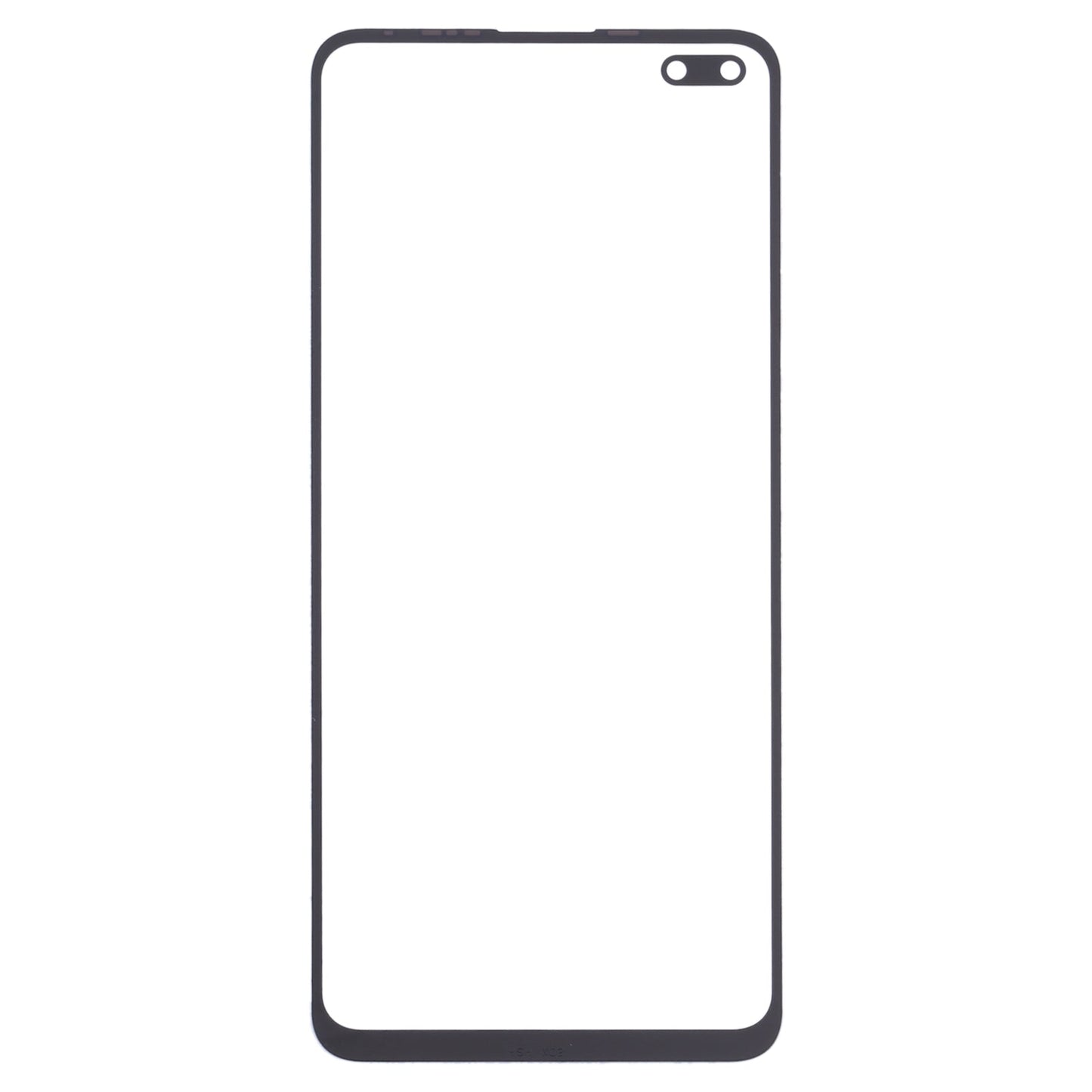 For Infinix Zero 8 / Zero 8i X687, X687B 5pcs Front Screen Outer Glass Lens
