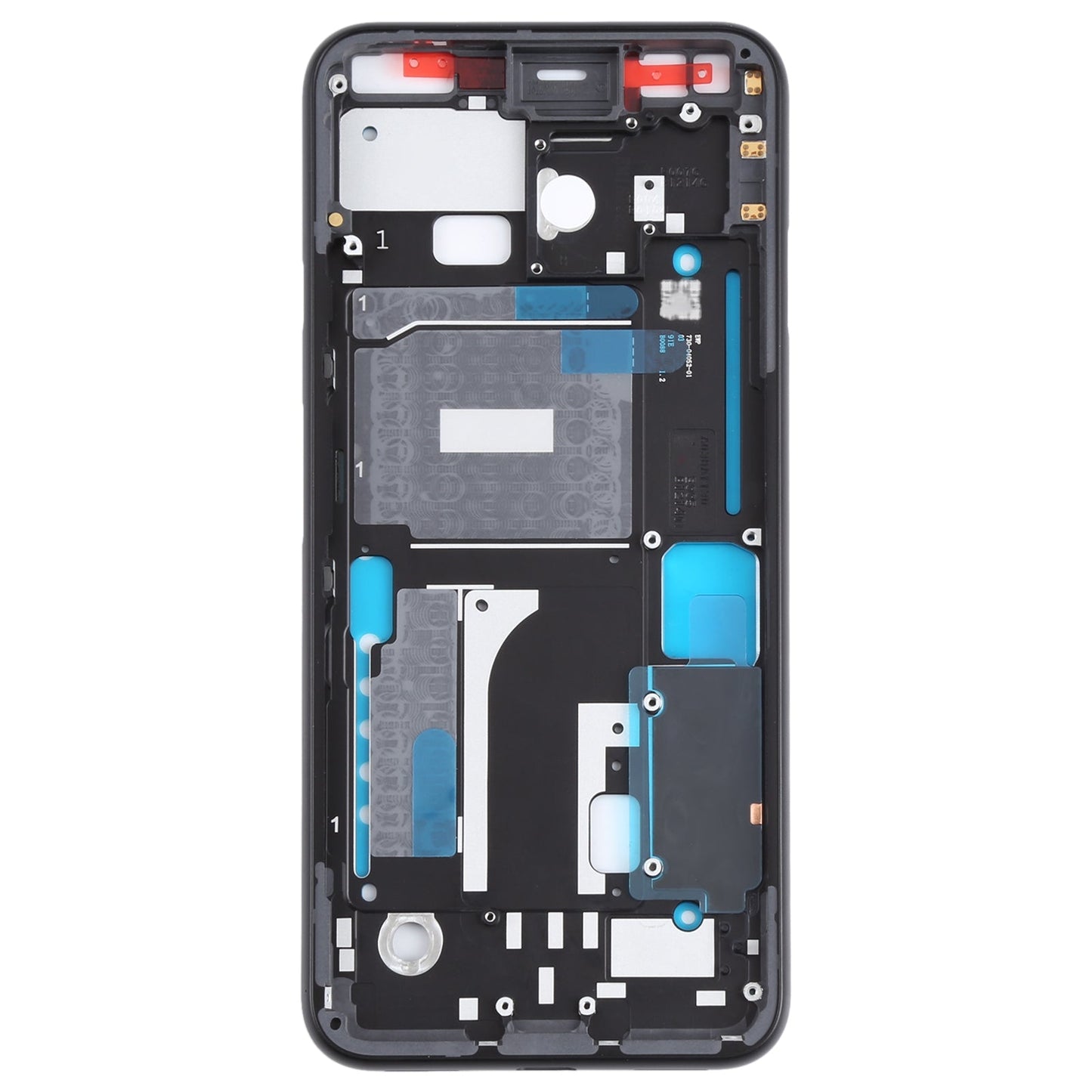 Middle Frame Bezel Plate for Google Pixel 4(Black)