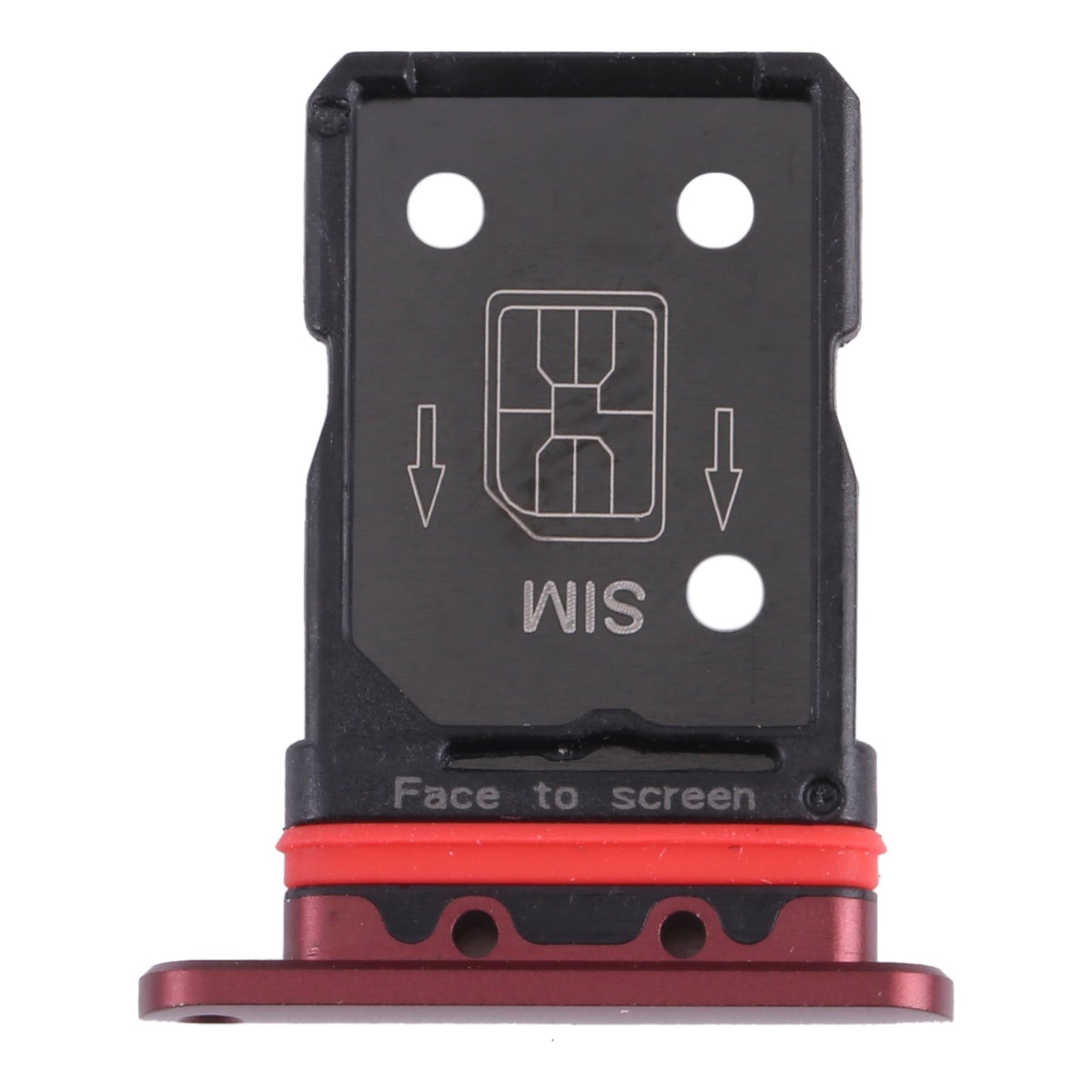 For OPPO Realme X50 Pro 5G SIM Card Tray (Red)