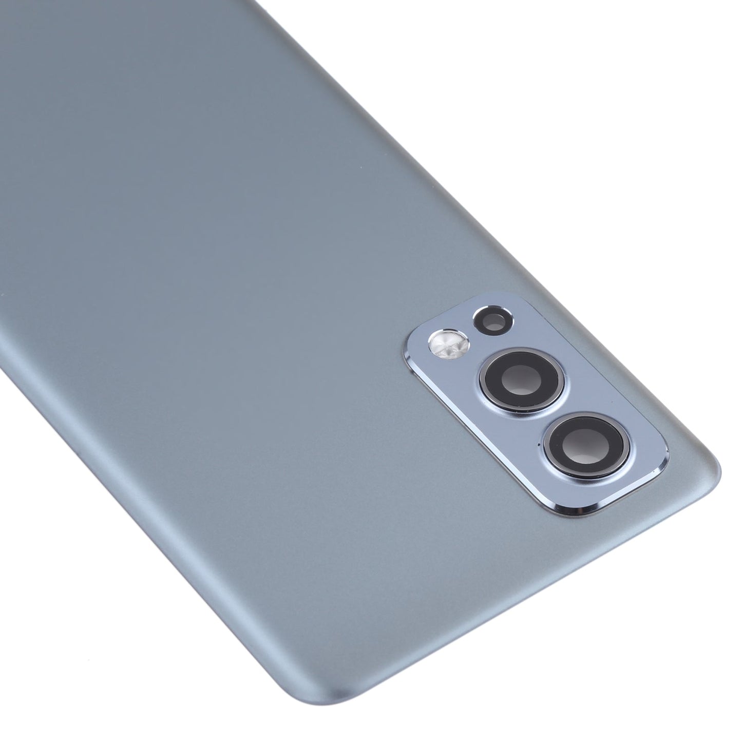 For OnePlus Nord 2 Battery Back Cover with Camera Lens Cover (Grey)