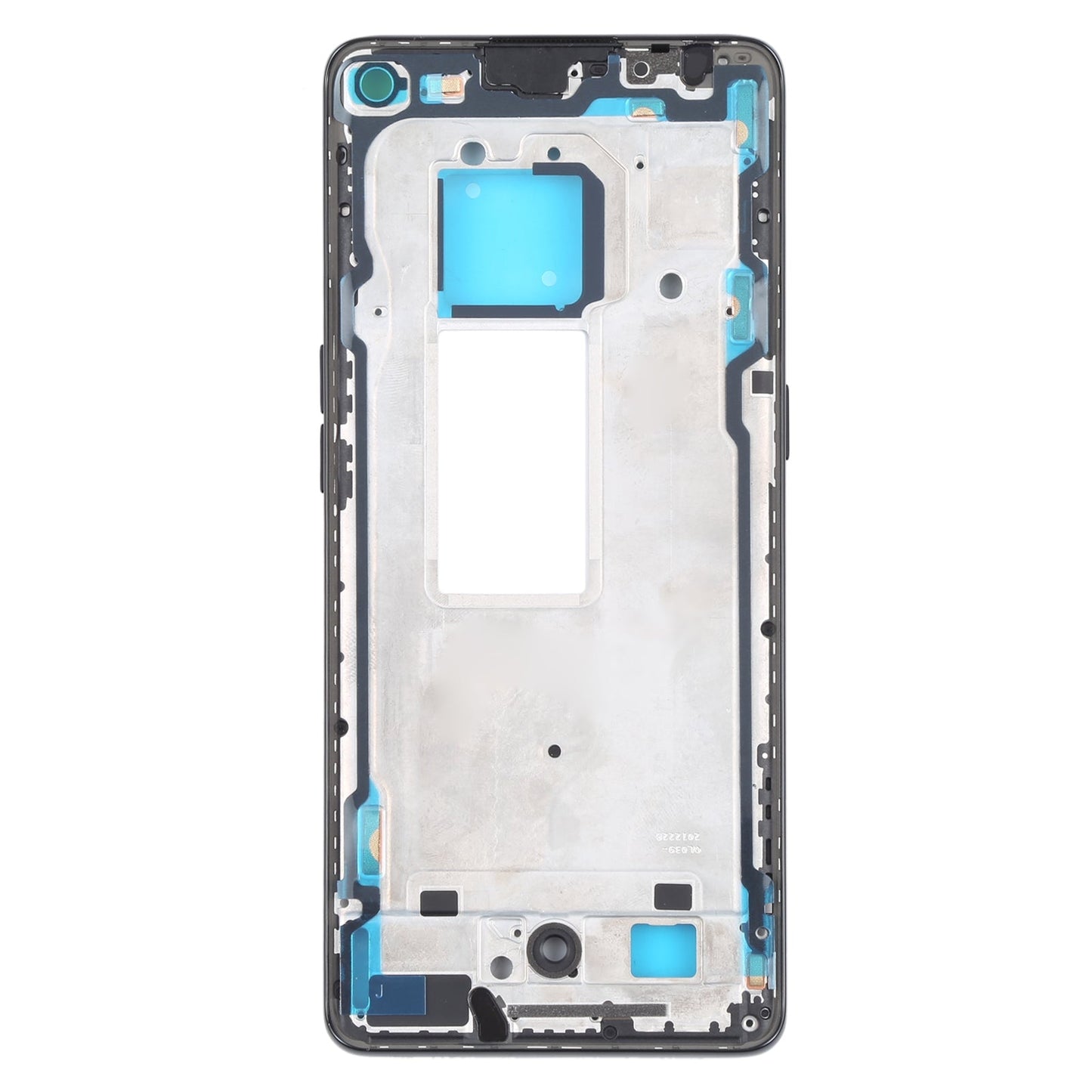 For OPPO Realme X7 Pro Ultra Original Front Housing LCD Frame Bezel Plate (Black)