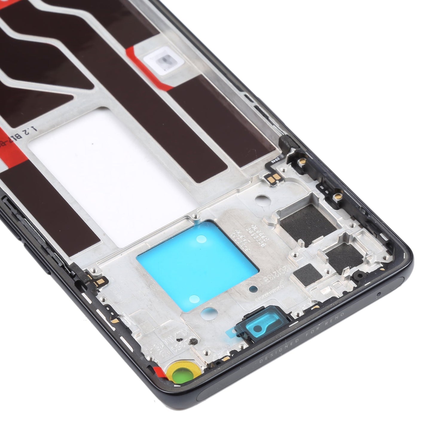 For OPPO Realme X7 Pro Ultra Original Front Housing LCD Frame Bezel Plate (Black)